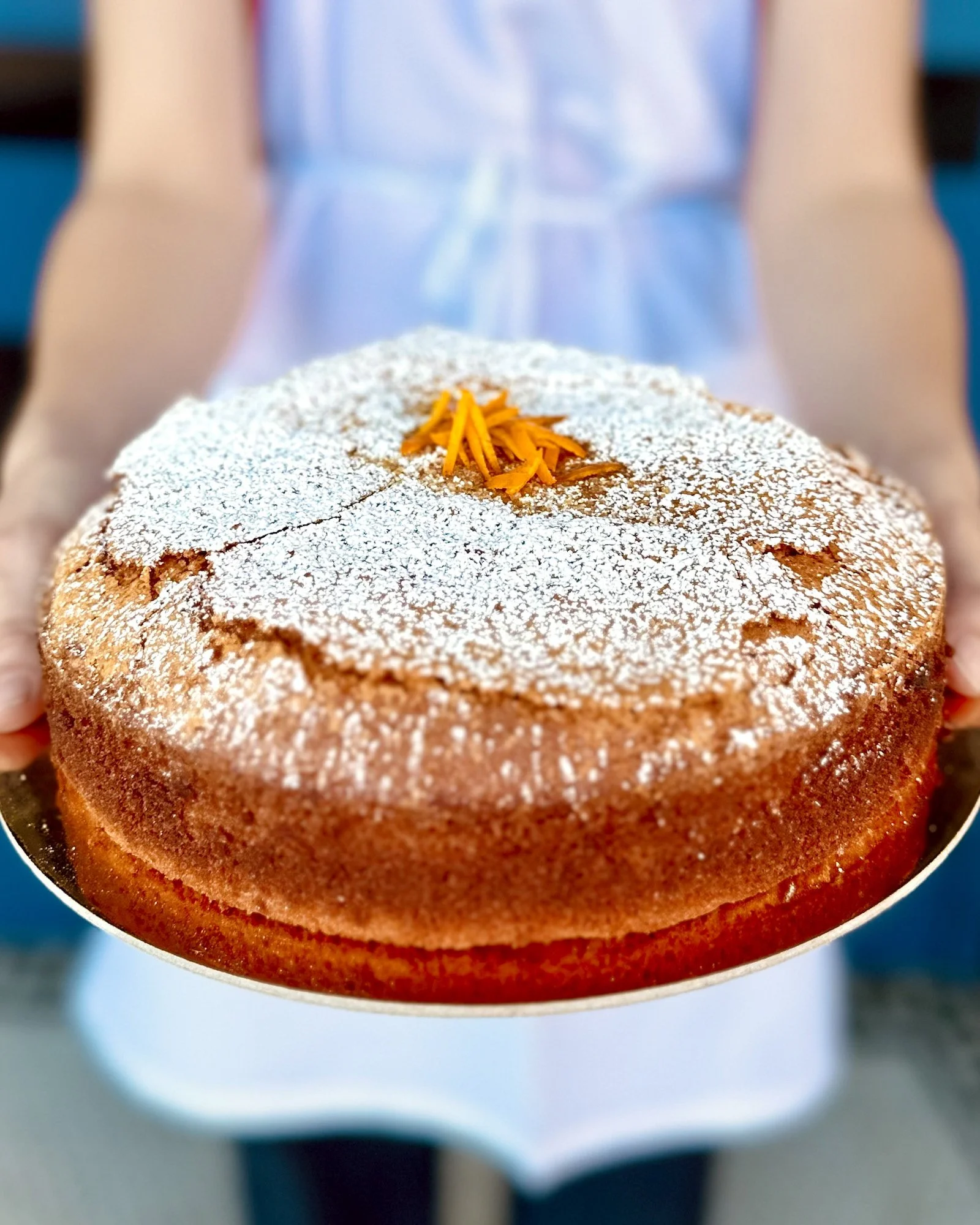 Christian Caiazzo’s olive oil cake