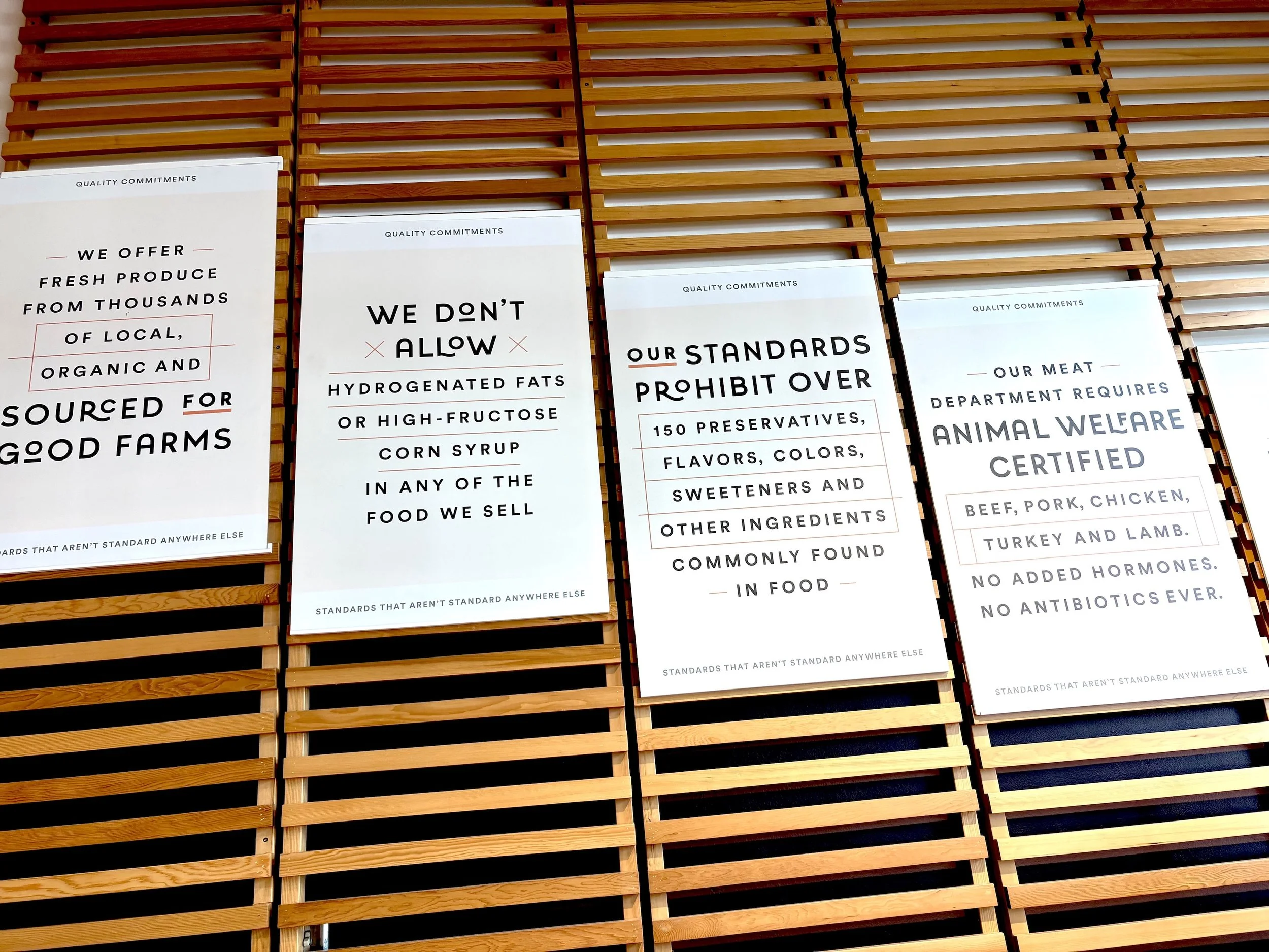 Whole Foods Quality Commitments