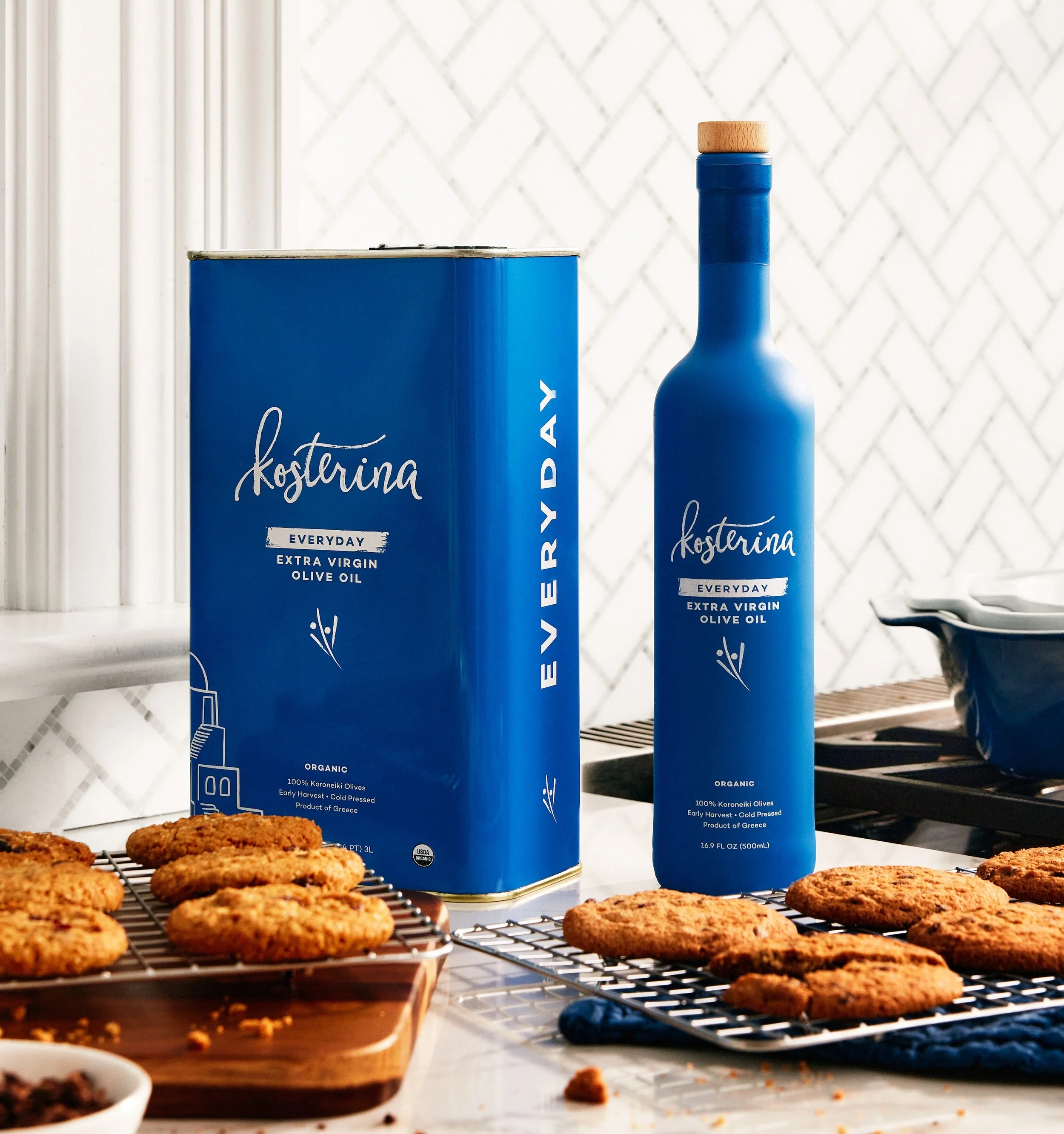 Kosterina everyday tin and bottle
