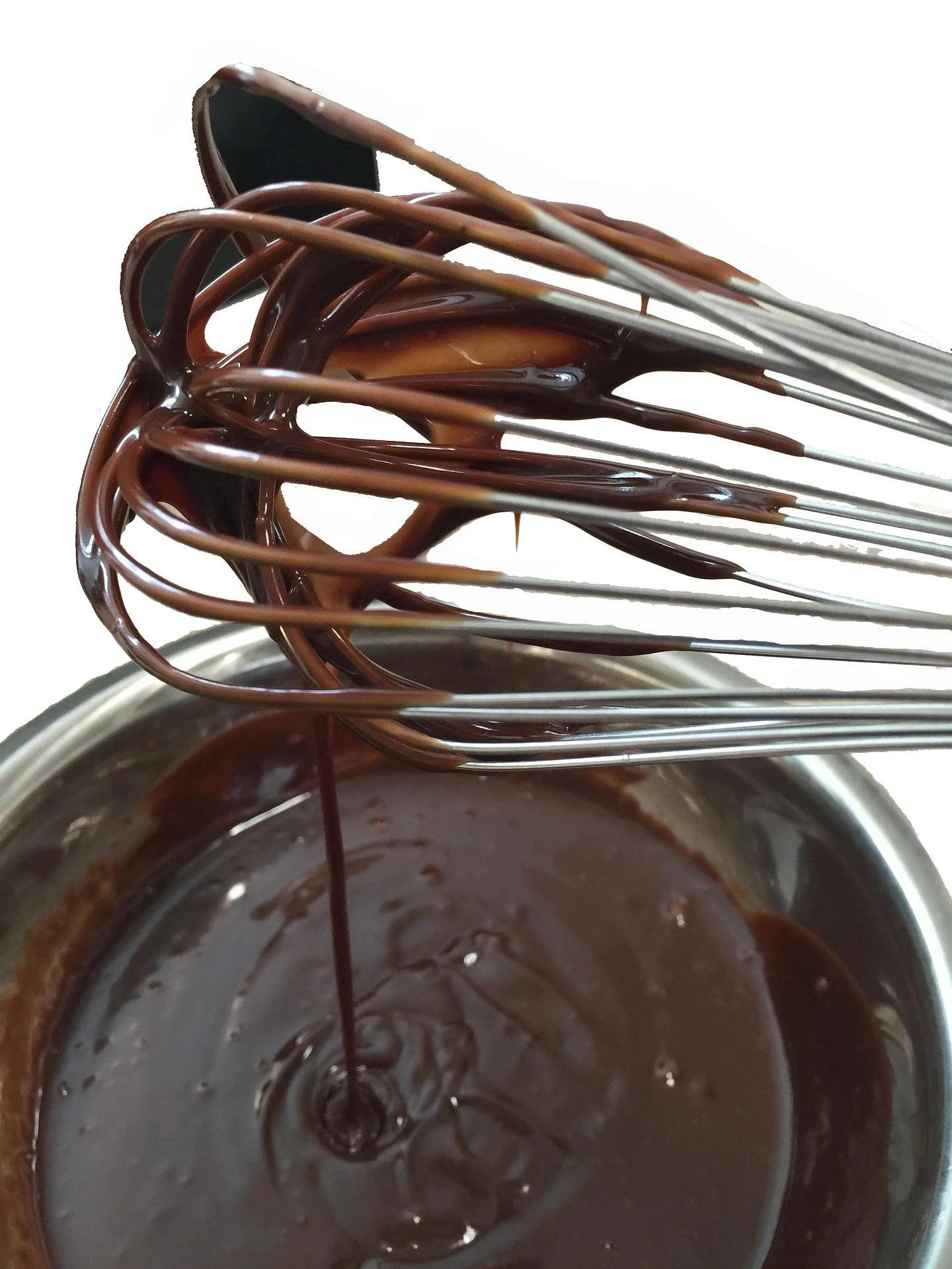 Chocolate ganache with olive oil