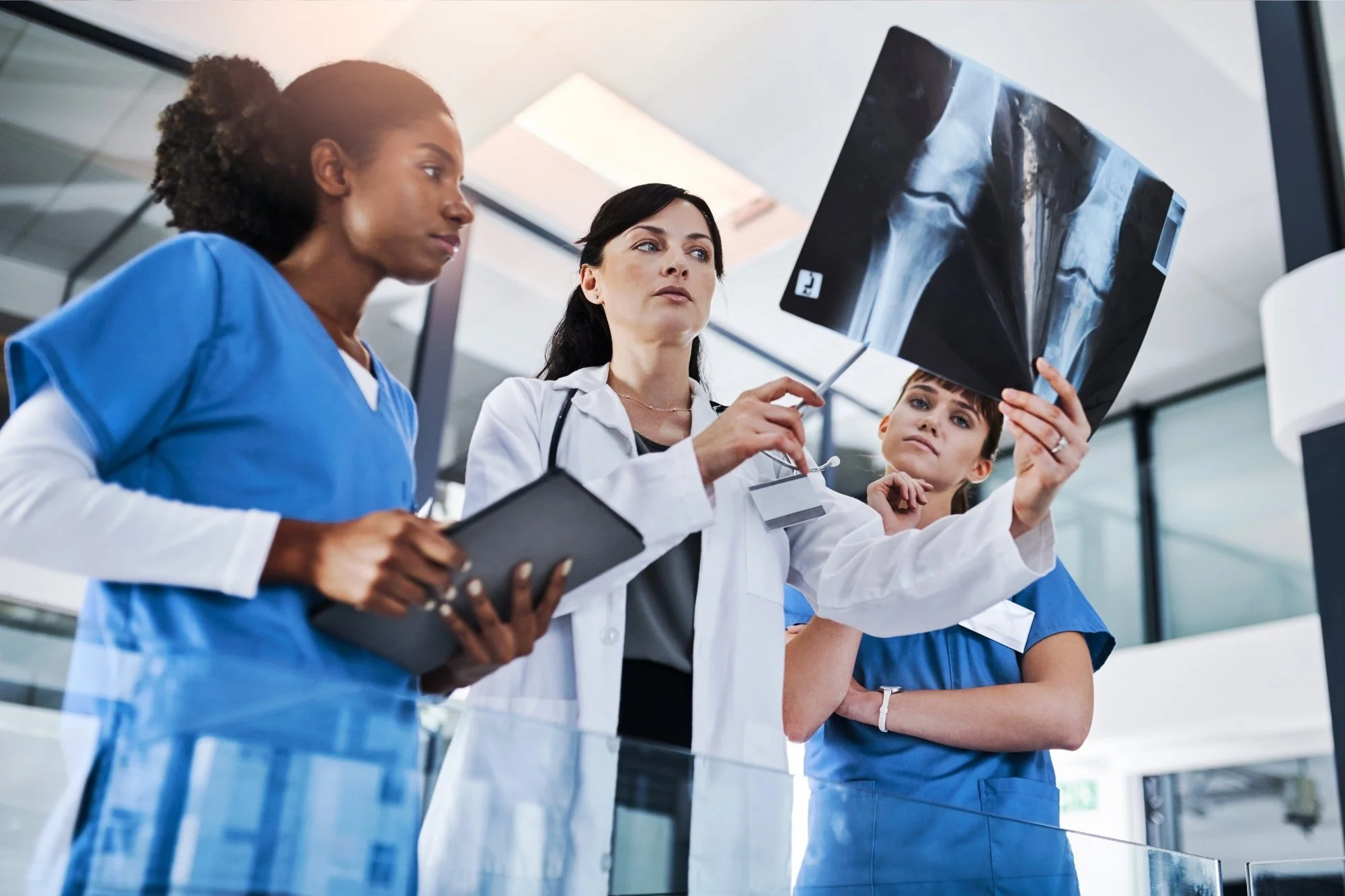 Examining an x-ray