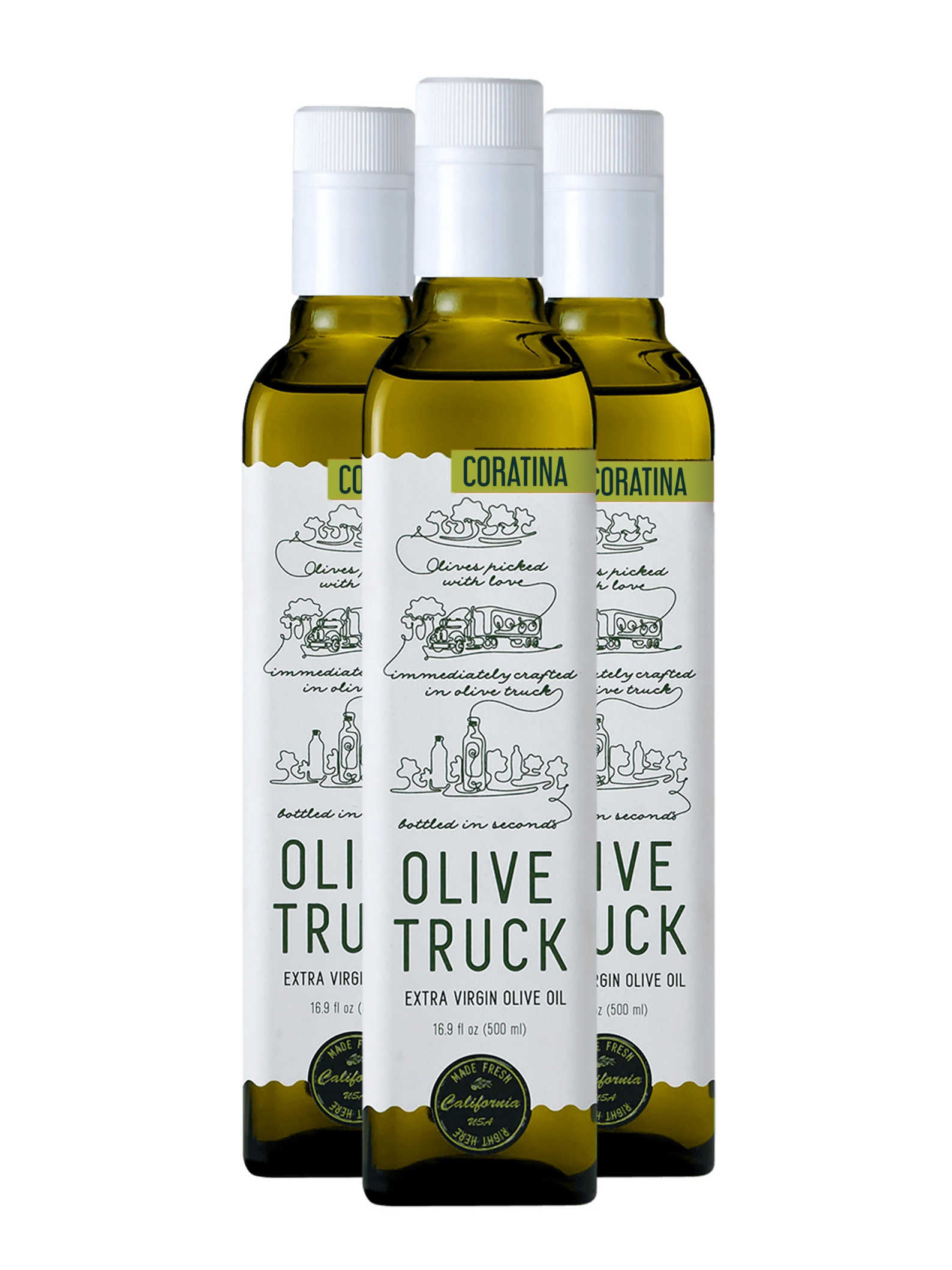 Olive Truck’s award-winning Coratina