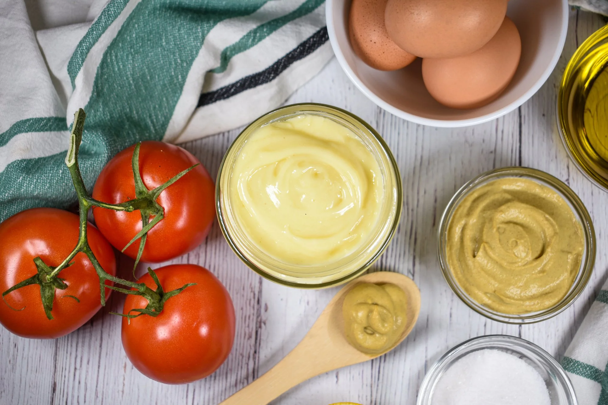 Olive oil mayonnaise