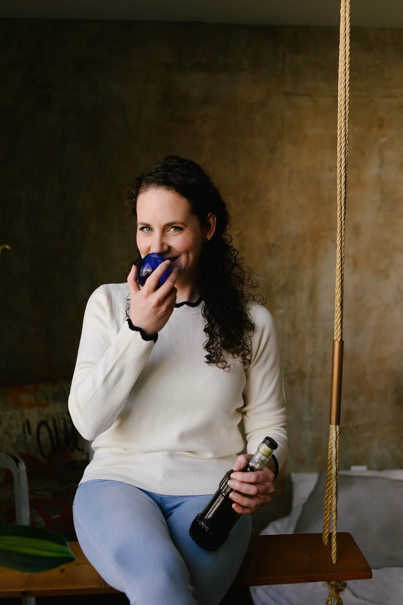 Olive oil expert Emily Lycopolus