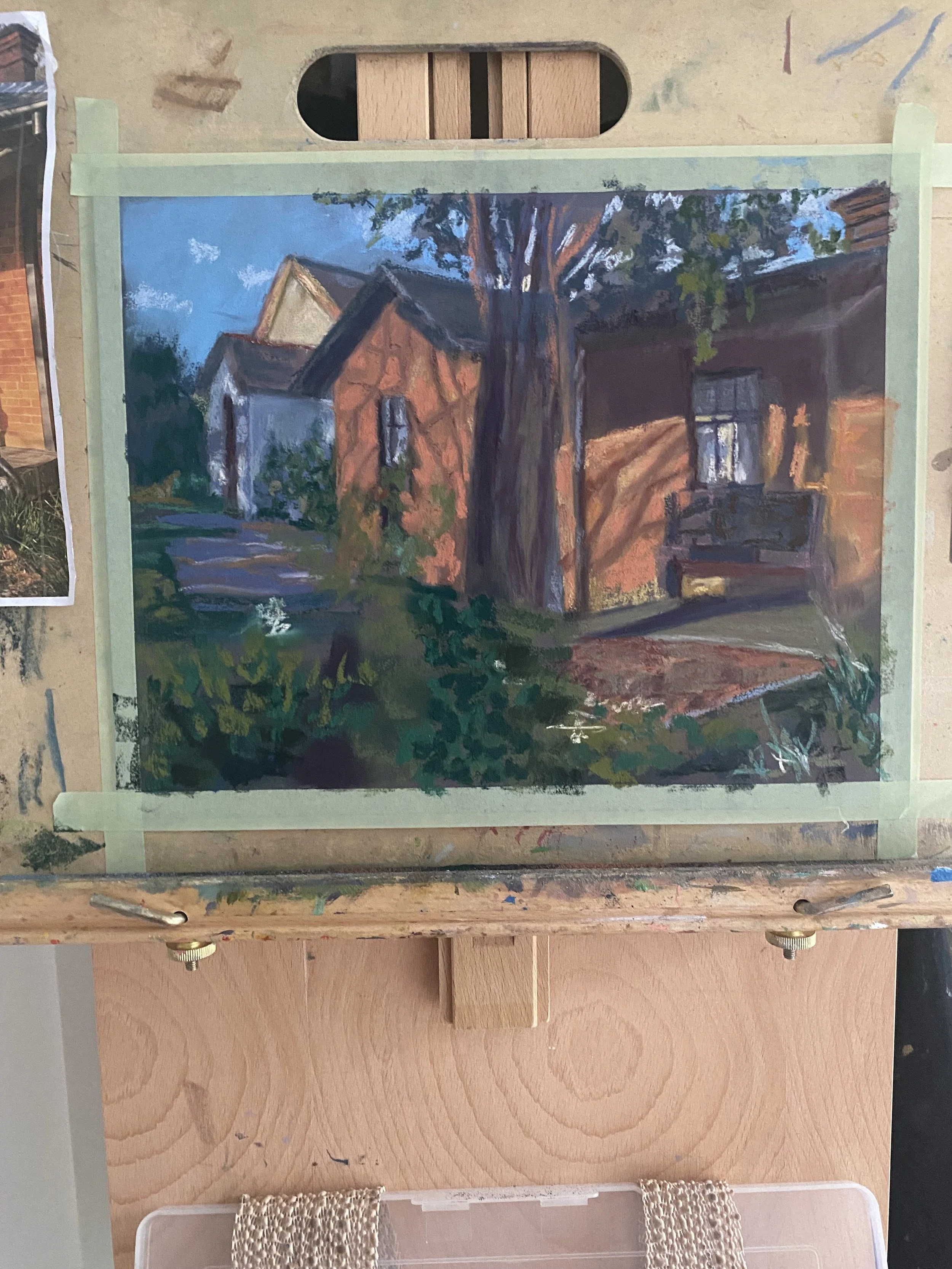 Painting the quiet Streets of Eltham