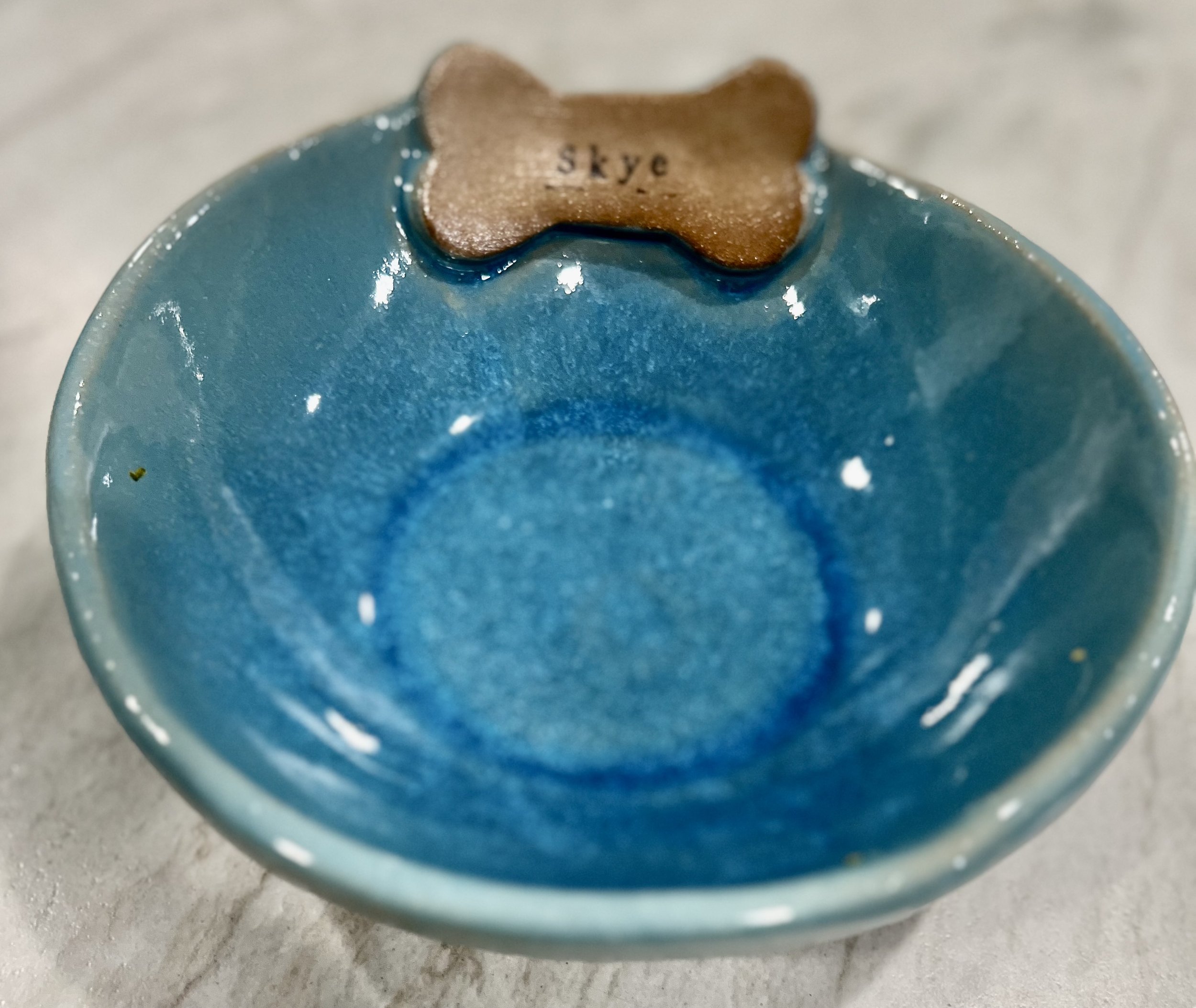 Handmade Ceramic Dog Bowls