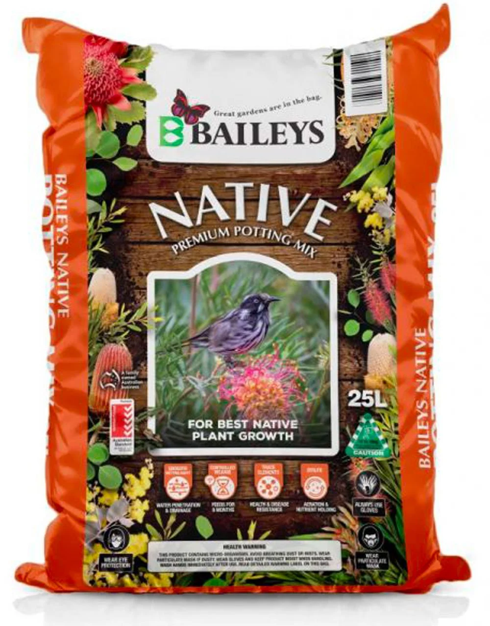 Native Premium Potting Mix Baileys Snippy's Yard Perth Garden