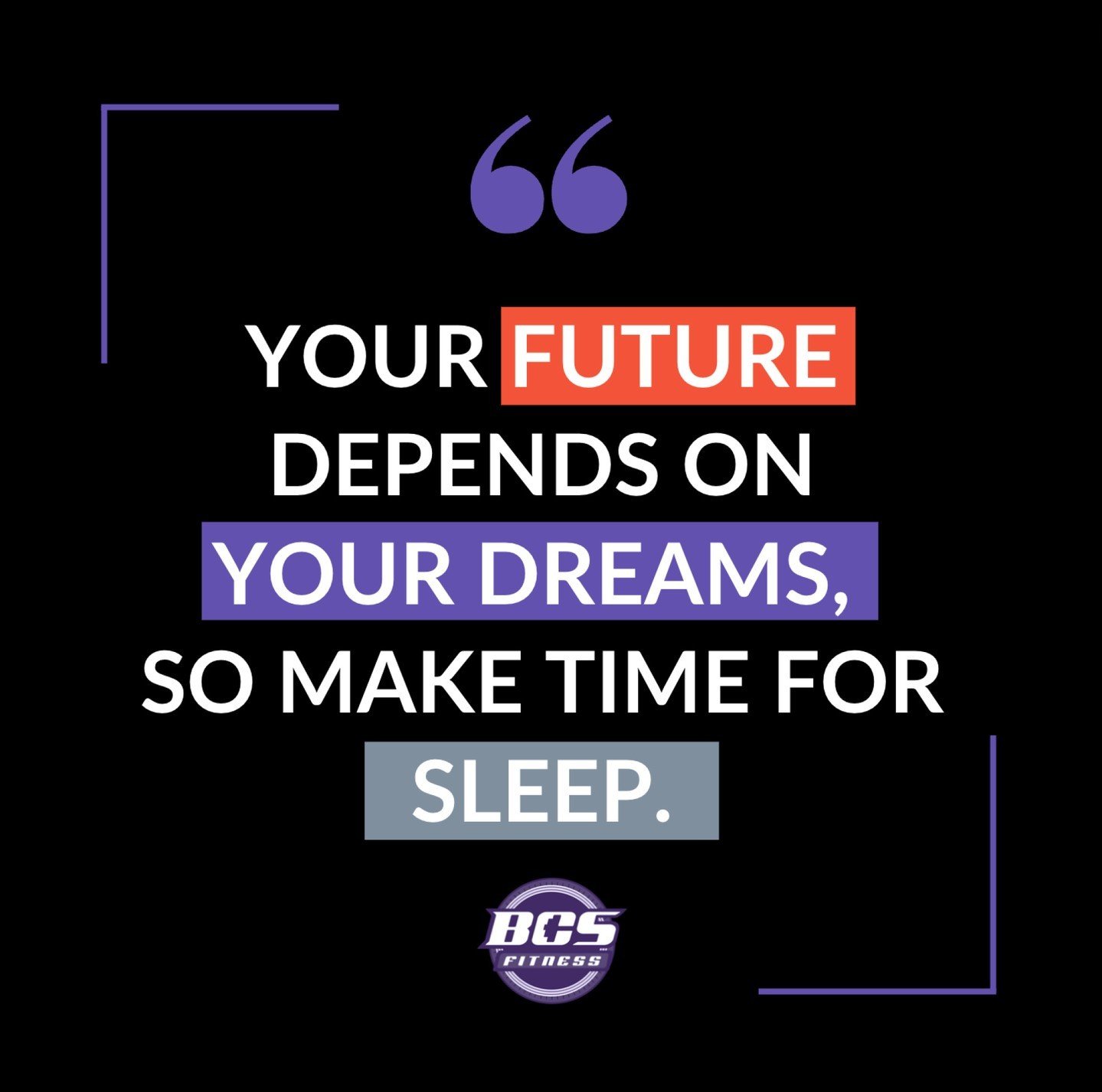 🌙💤 Sleep is the &ldquo;glue&rdquo; that holds your healthy lifestyle together.

It helps your brain and body recover, restore, and recharge &mdash; so you have the energy to conquer your goals!

Give it a prime spot on your list of priorities, righ