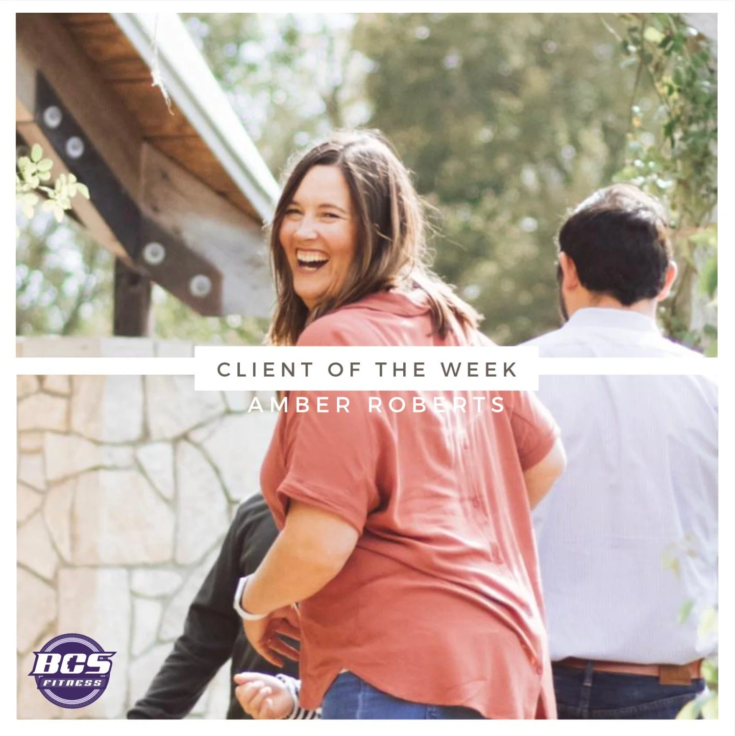 🎉 This week's Client of the Week is Amber Roberts! 🎉

Amber has truly transformed into a fitness enthusiast over the years...consistent, strong, and always ready to tackle a challenge! 

She brings a great sense of humor and keeps things fun and li