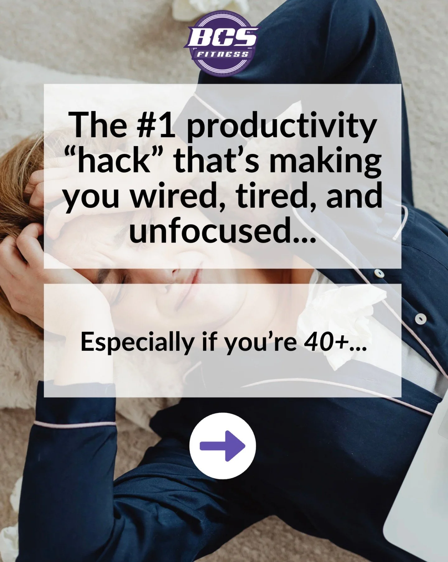 The #1 productivity &ldquo;hack&rdquo; that&rsquo;s making you wired, tired, and unfocused.
(Especially if you&rsquo;re 40+)

It&rsquo;s multitasking. And while it can feel productive, your brain isn&rsquo;t built for it.
Every time you switch tasks,