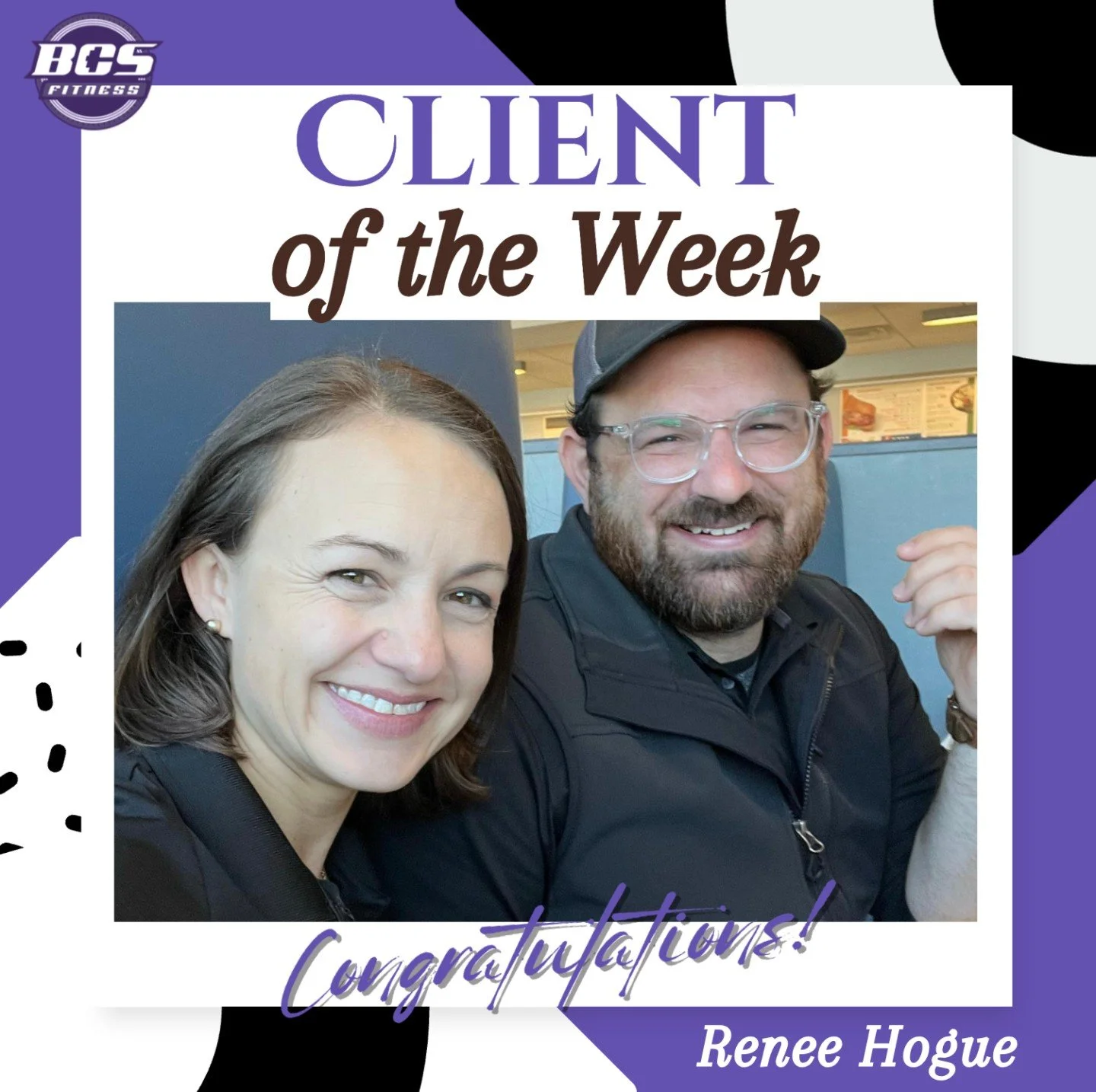This week we are celebrating Renee Hogue, who is marking 3 years at BCS Fitness Central! 💜

Renee has a full plate between helping run their construction company, Buck the Builder, and staying busy with her kids&rsquo; activities. Even with a packed