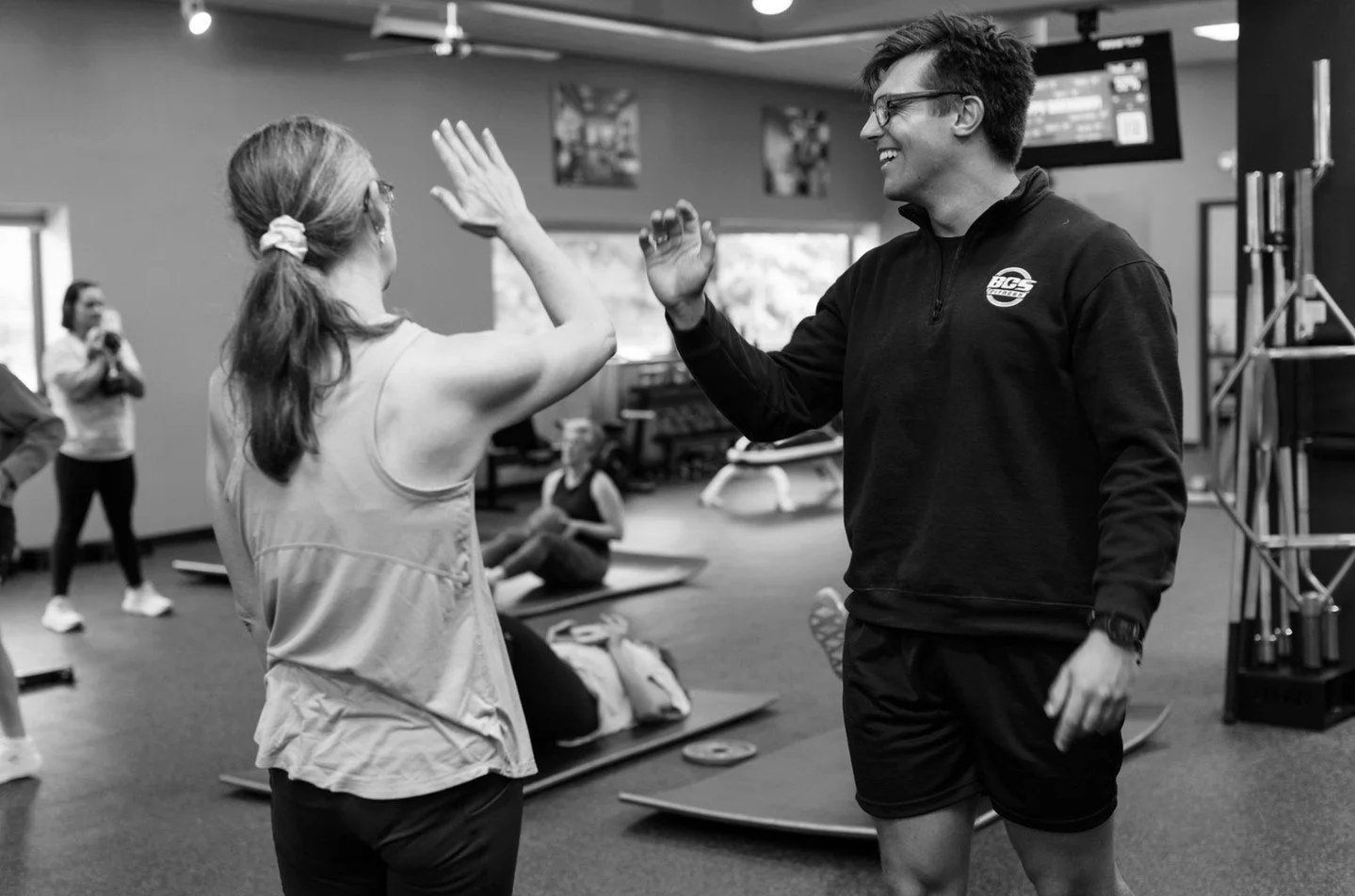 "I constantly make decisions during my work day, so when I get to the gym I don't have the mental bandwidth to plan out my workout.

One of the things I love most about my 1 to 5 personal training sessions at BCS Fitness is that all the planning