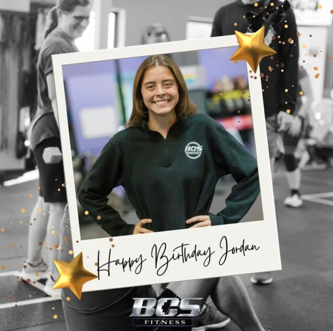 Happy Birthday to one of the most genuinely caring people we've ever had on our team. 🎂

Coach Jordan...in almost two years at BCS Fitness you have built something rare. Your clients don't just get results...they feel deeply supported every step of 