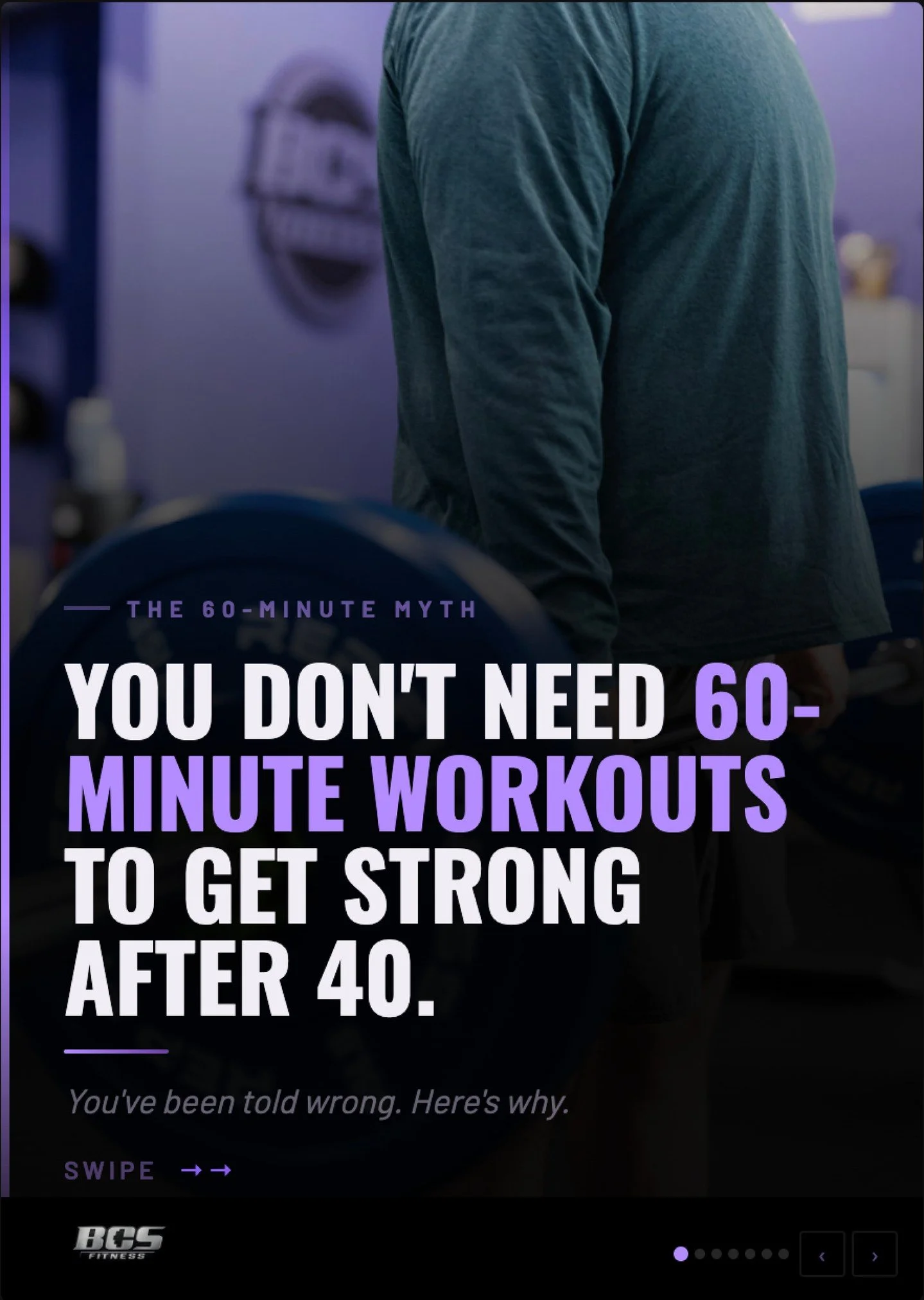 If you think you need 60-minute workouts to get strong after 40, you've been told wrong.

We've coached adults in Bryan-College Station for 22 years. Here's what I've learned about workout duration that most gyms won't tell you...

Most adults don't 