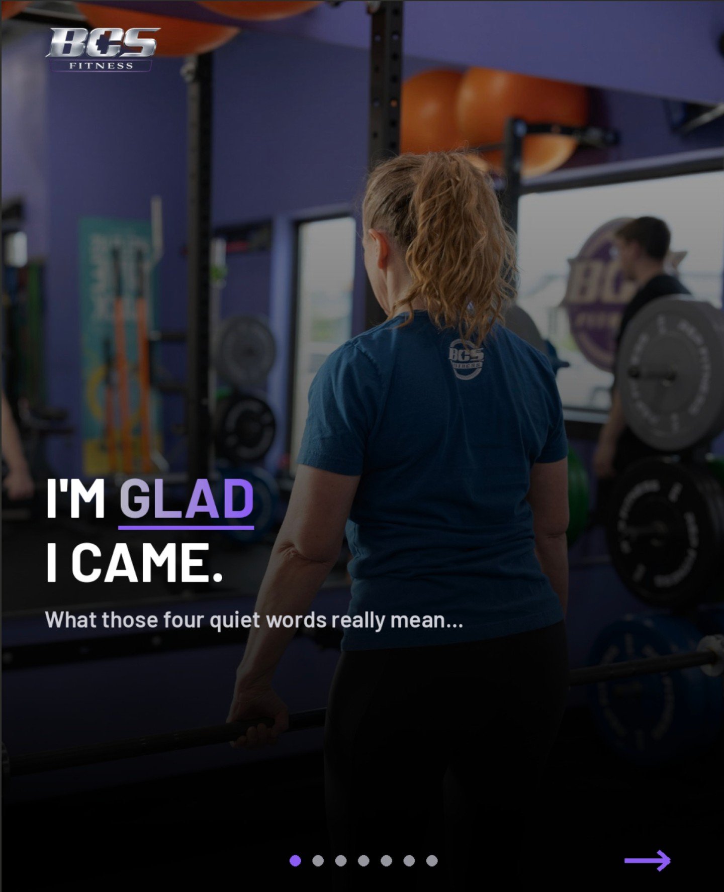 "I'm glad I came."

We hear it almost every day...usually said quietly, on the way out the door.

It sounds simple. But after years of coaching adults through stress, busy seasons, and weeks that feel heavy, I've learned those four words us