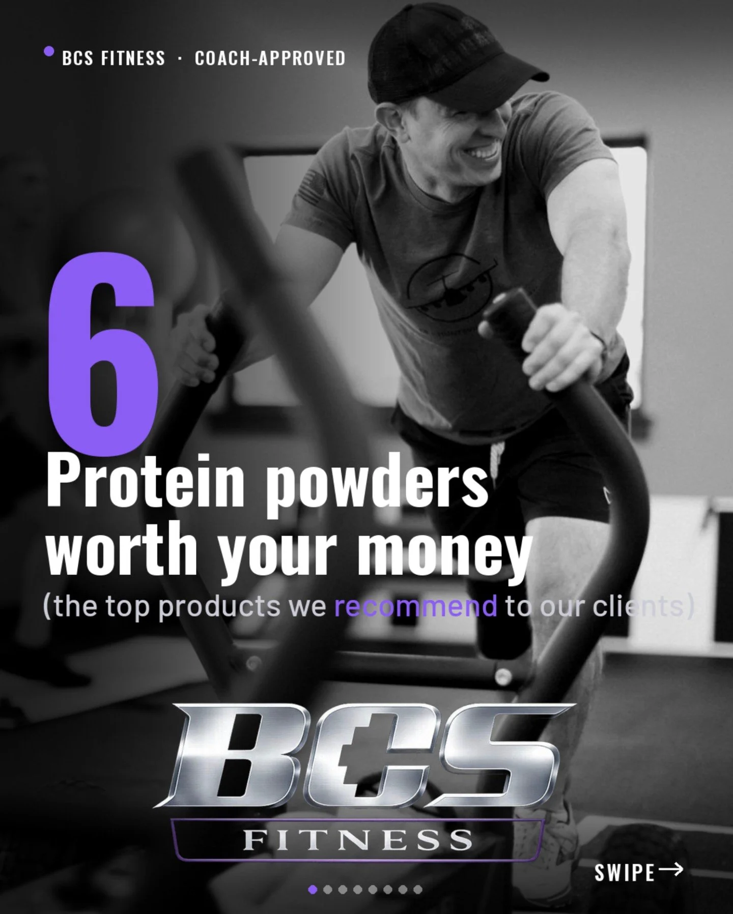 "What protein should I actually buy?"

We get this one constantly...so here are the 6 we'd put our name on. Third-party tested, clean, and actually worth the money. No proprietary-blend games. No fairy dust. Just protein that does its job.
