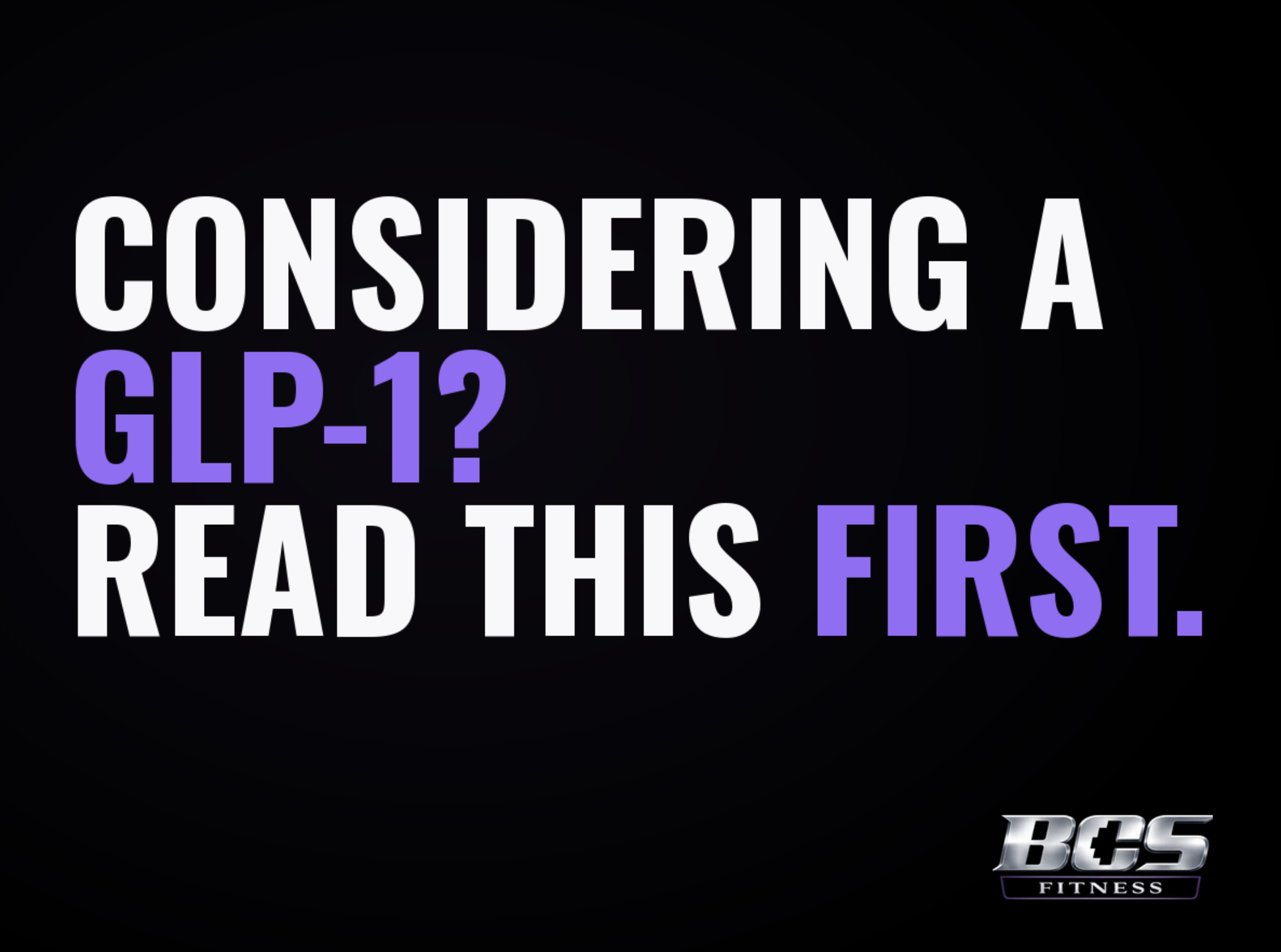 How to Keep Your Muscle on a GLP-1 (Ozempic, Wegovy &amp; Zepbound)