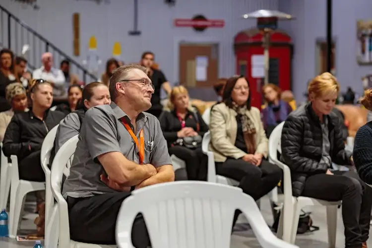 Community event supporting and empowering people with disabilities.