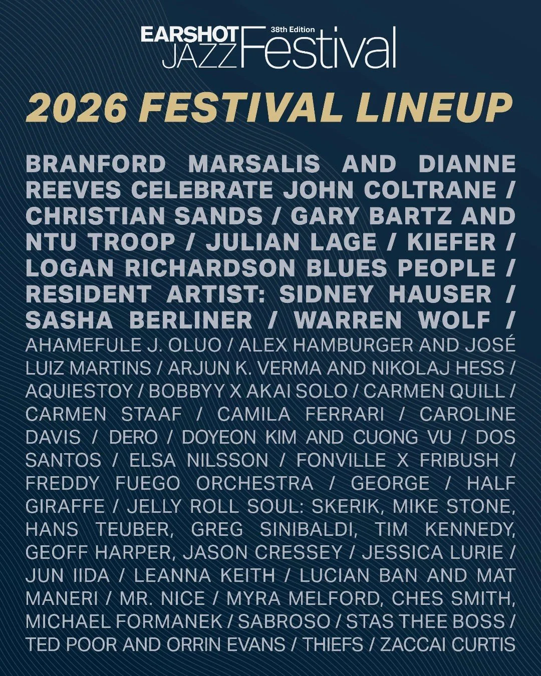 Earshot Jazz Festival Preview