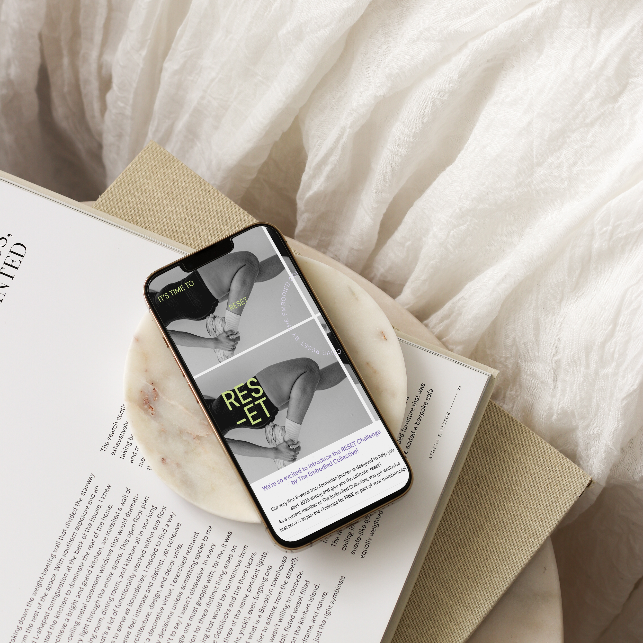 Campaign creative and marketing strategy design by Sunday Noon boutique studio
