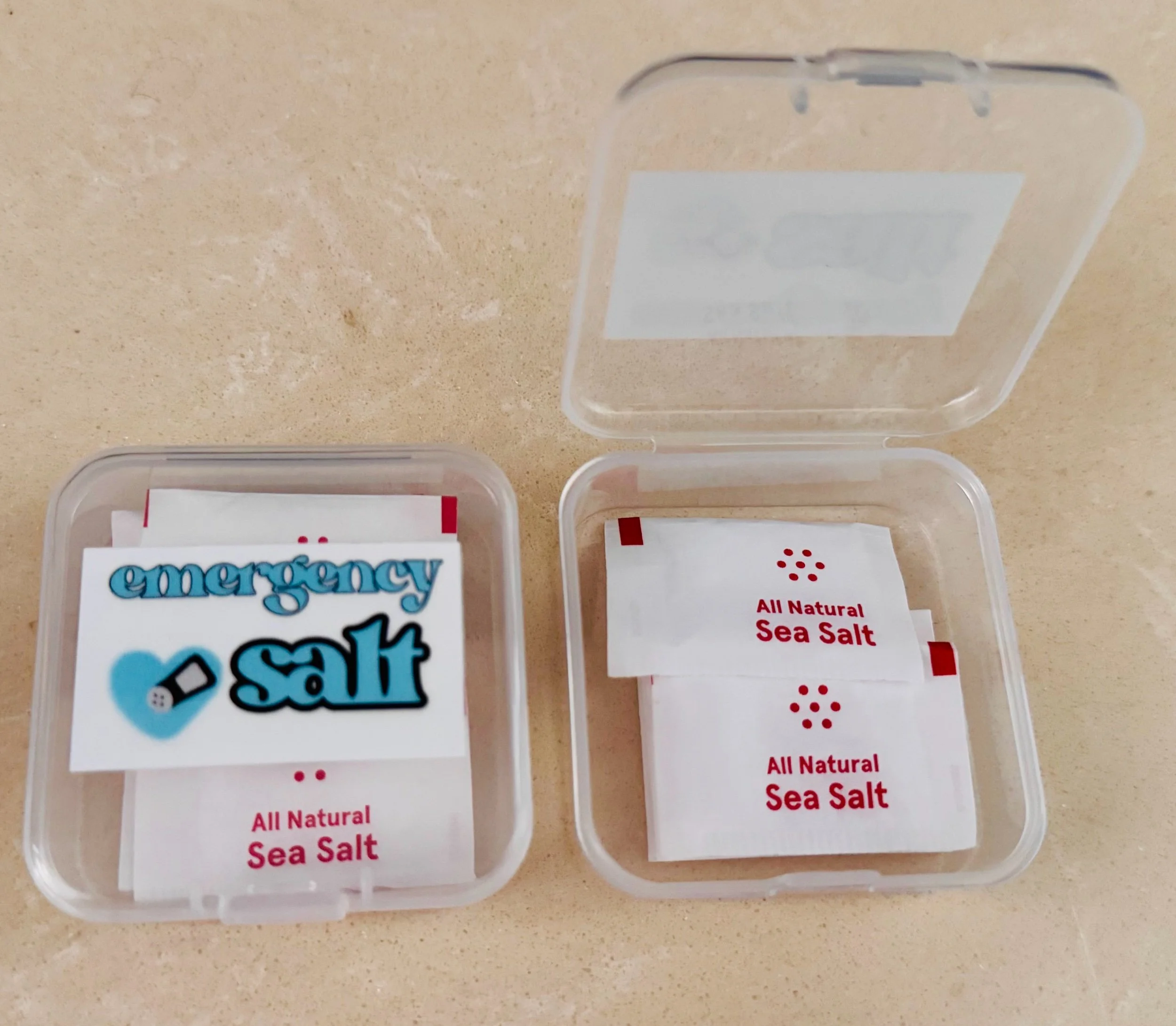 Emergency Salt Container — So You Have POTS...