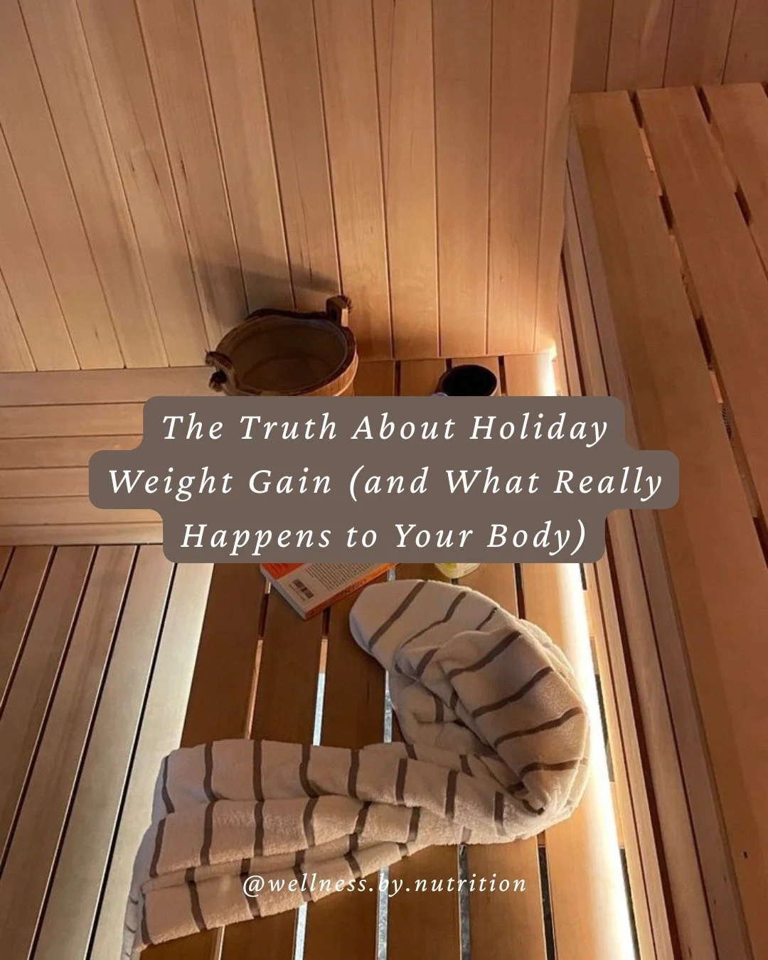 Holiday weight gain isn&rsquo;t what you think. It&rsquo;s rarely fat gain, it&rsquo;s water, salt, alcohol, stress, poor sleep, and a disrupted routine all hitting at once.

Your digestion slows, your appetite hormones get confused, and your nervous