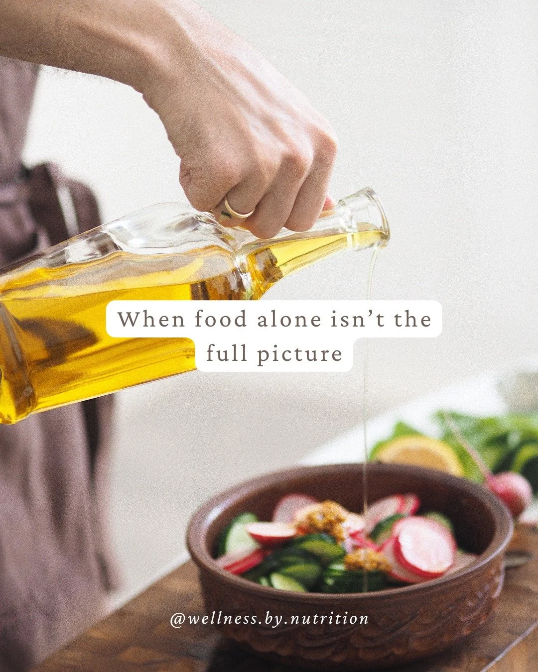 If you&rsquo;re eating well but still dealing with fatigue, bloating, hormonal symptoms, or weight that won&rsquo;t shift, it&rsquo;s usually not about trying harder or changing another meal.

Food is foundational but stress load, sleep, hormones, di