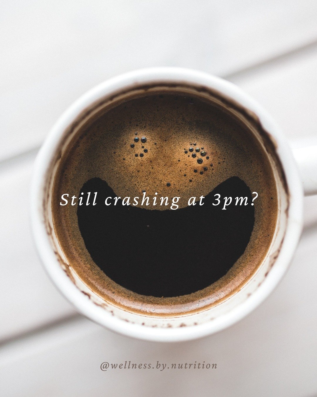 3pm crash is usually a blood sugar dip. If breakfast was coffee and toast, lunch was rushed (or skipped), and protein was low&hellip; your body is just reacting exactly how it&rsquo;s wired to. When blood sugar drops fast, cravings hit fast.

Balance