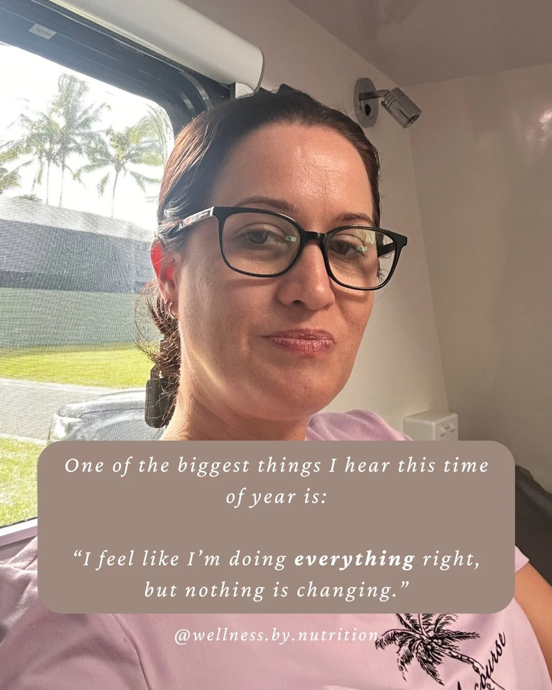 One of the biggest things I hear this time of year is:
&ldquo;I feel like I&rsquo;m doing everything right, but nothing is changing.&rdquo;

And honestly, winter can feel incredibly frustrating when it comes to weight, energy and motivation. Your bod