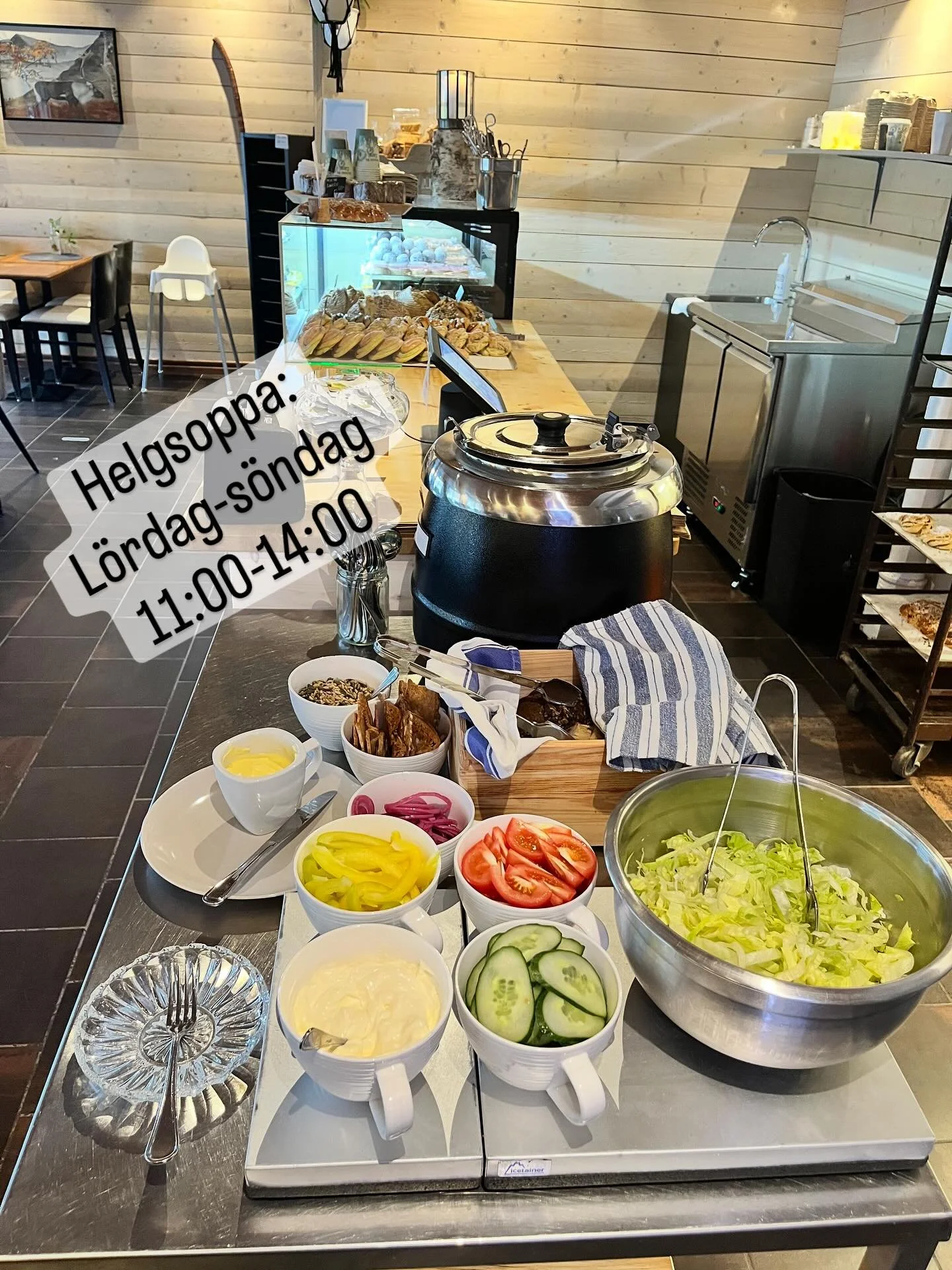 Välkomna in idag på sopplunch 😋