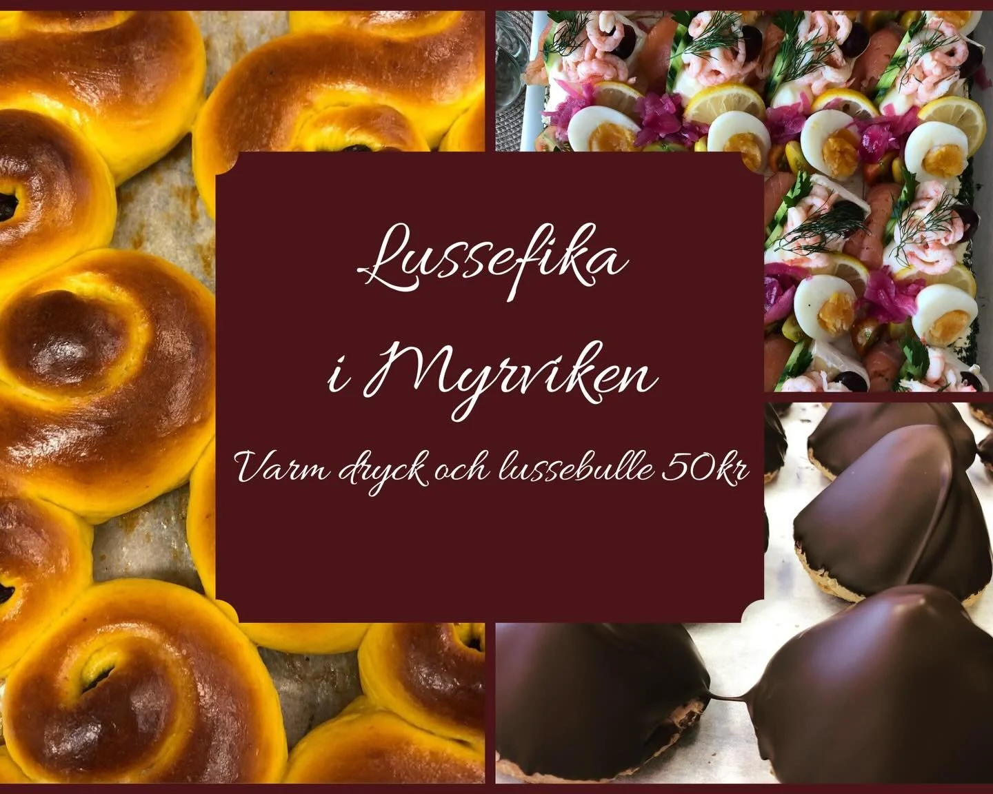 V&auml;lkomna in i v&auml;rmen hos oss p&aring; Fj&auml;llkonditoriet i Oviken 🕯️ Glad Lucia &ouml;nskar vi er alla🌟