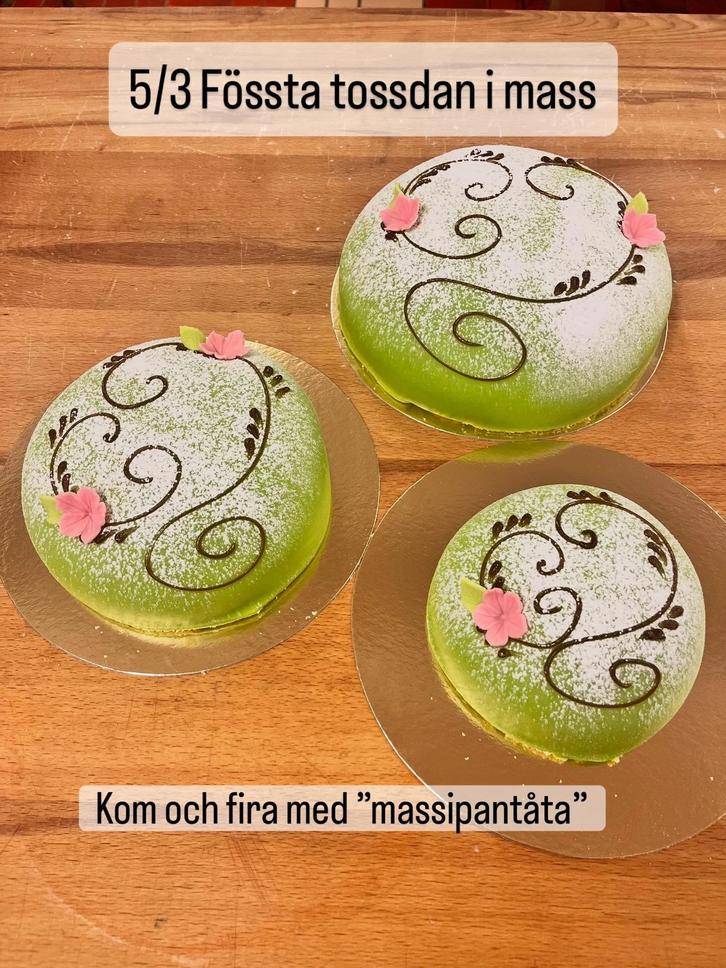 P&aring; torsdag fyller vi upp med prinsesst&aring;rtor och bakelser. Varmt v&auml;lkomna