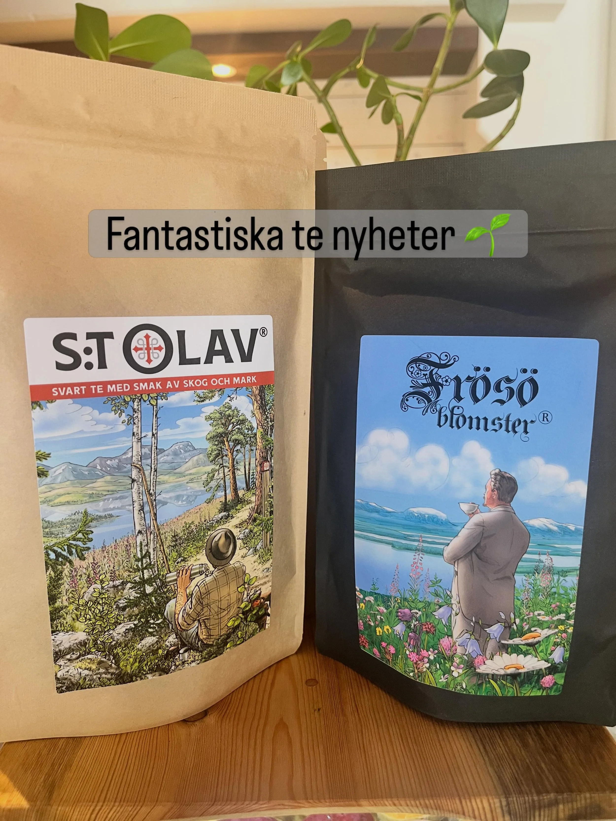 Te &auml;lskare se hit! 🤩 Vi har f&aring;tt hem fantastiska teer ifr&aring;n @tecentralen i &Ouml;stersund. Kan bli superfin present till mamma, eller g&aring;r lika bra att passa p&aring; o testa under mors dag afternoon tee 🌸 Varmt v&auml;lkomna