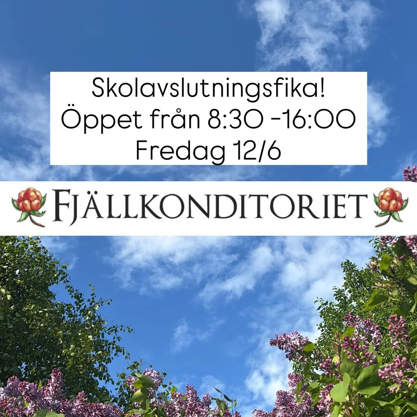 V&auml;lkommen p&aring; fika och mys 🌸🌞