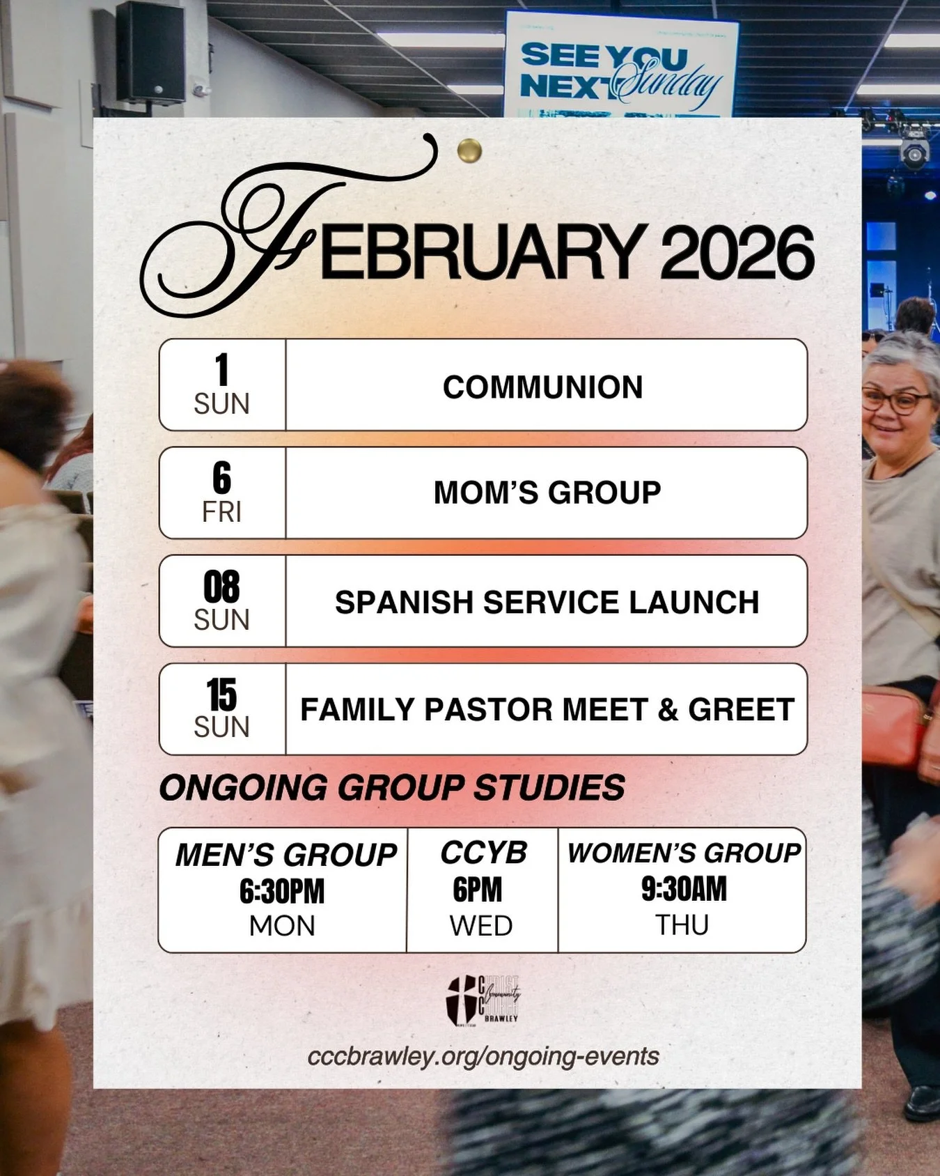 February might be a short month, but we still got exciting things ahead! 🤗

For more details, tap our linktree in our bio to visit our website, join our newsletter, or get connected to take your next step. 📲