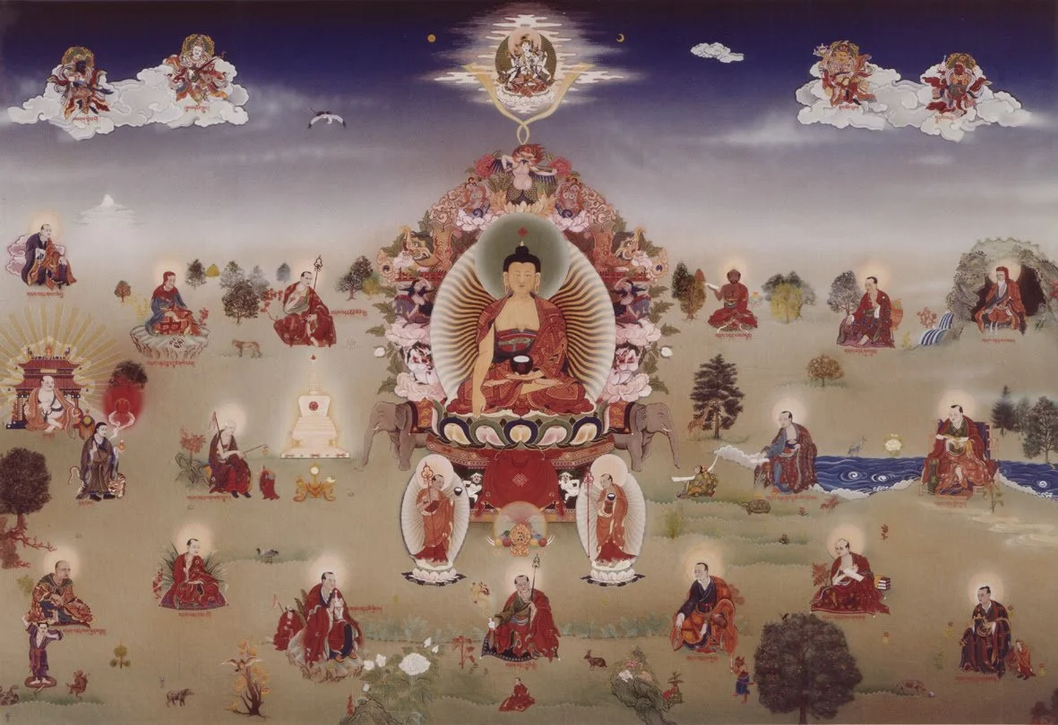 Lama Jampa teaching in Manchester 