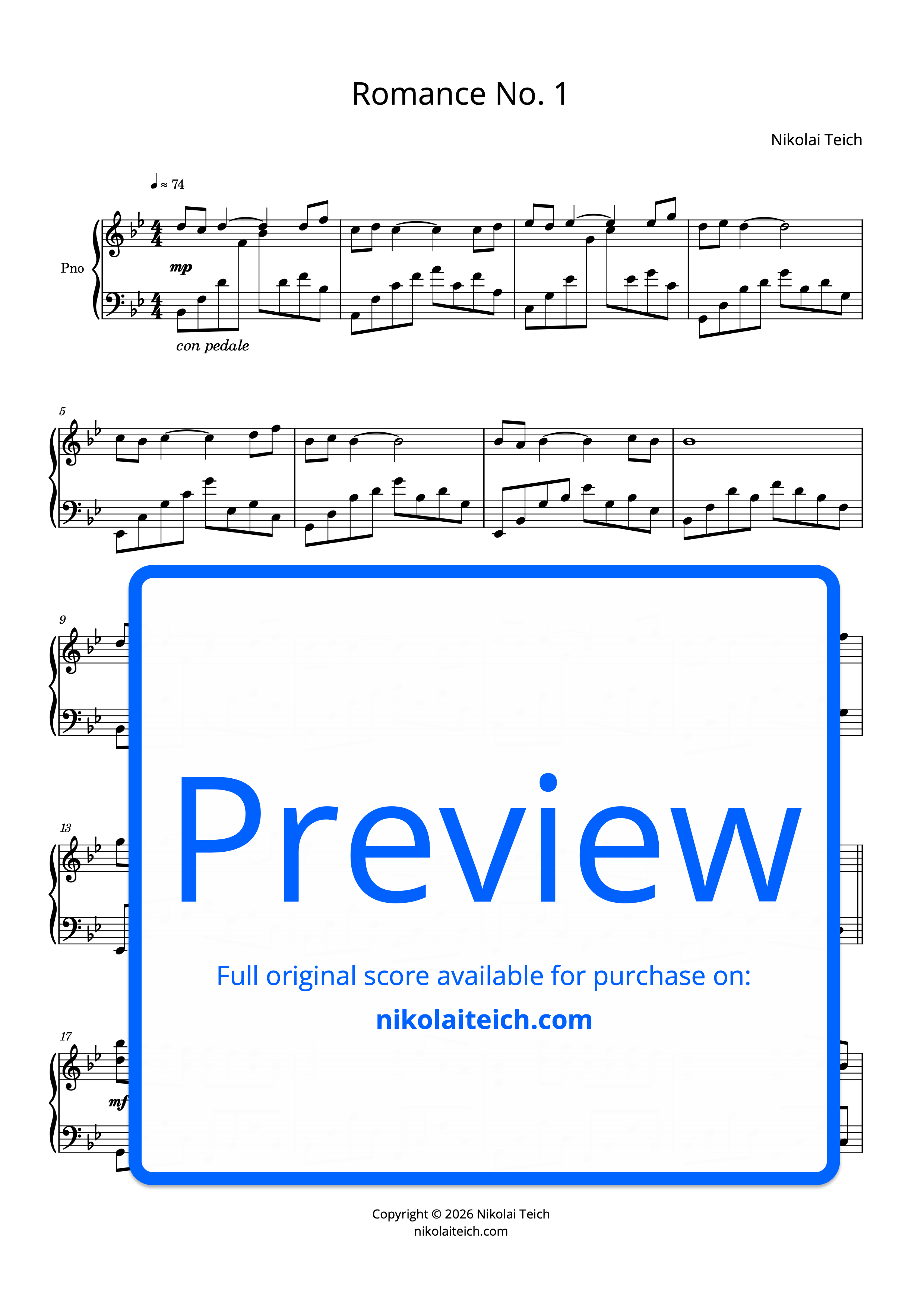 Nikolai Teich - Romance No. 1 (Preview) 1.png
