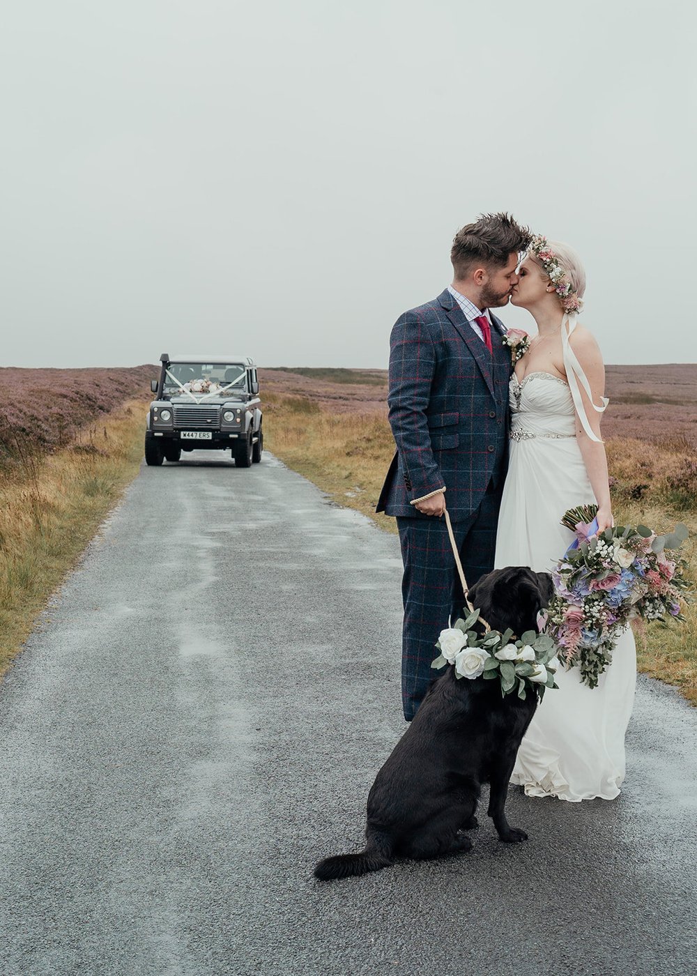 how to involve your dog on your wedding day