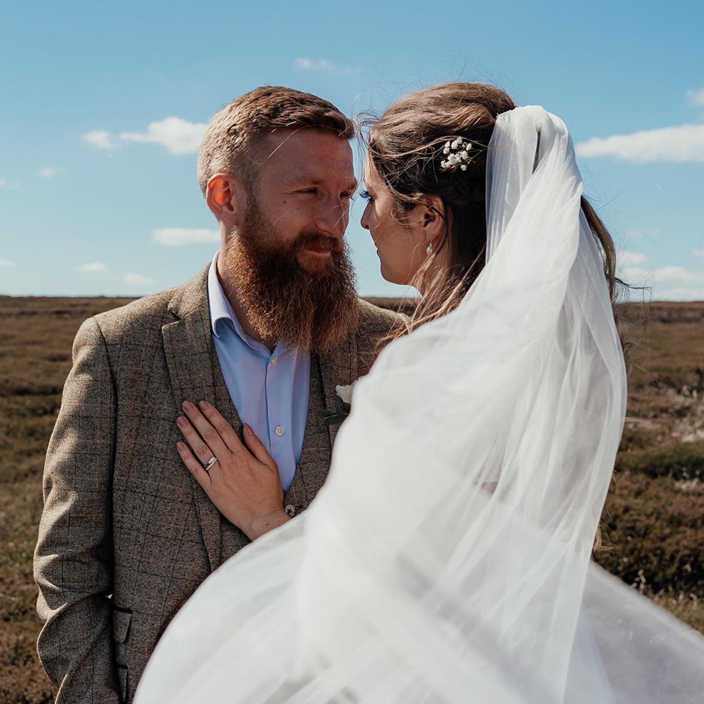 // JEN &amp;  KRIS // 
⠀⠀⠀⠀⠀⠀⠀⠀⠀
&amp; the North York Moors in all their finest on a sunny but blustery midsummer day. I&rsquo;ve been up to @danbycastleevents a few times now but never in such glorious sunshine, which meant we were able to see the s