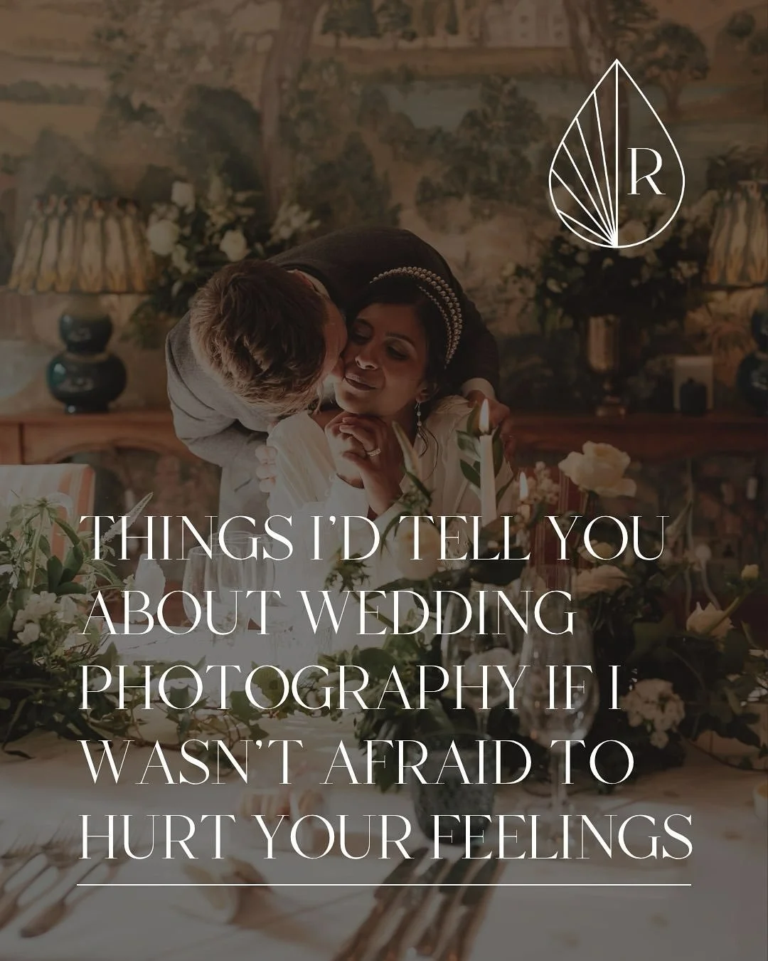 Things I&rsquo;d tell you about weddings if I wasn&rsquo;t afraid to hurt your feelings&hellip;

✨ The most meaningful weddings aren&rsquo;t the ones that look like they belong in a magazine. They&rsquo;re the ones where you feel seen, loved, and con
