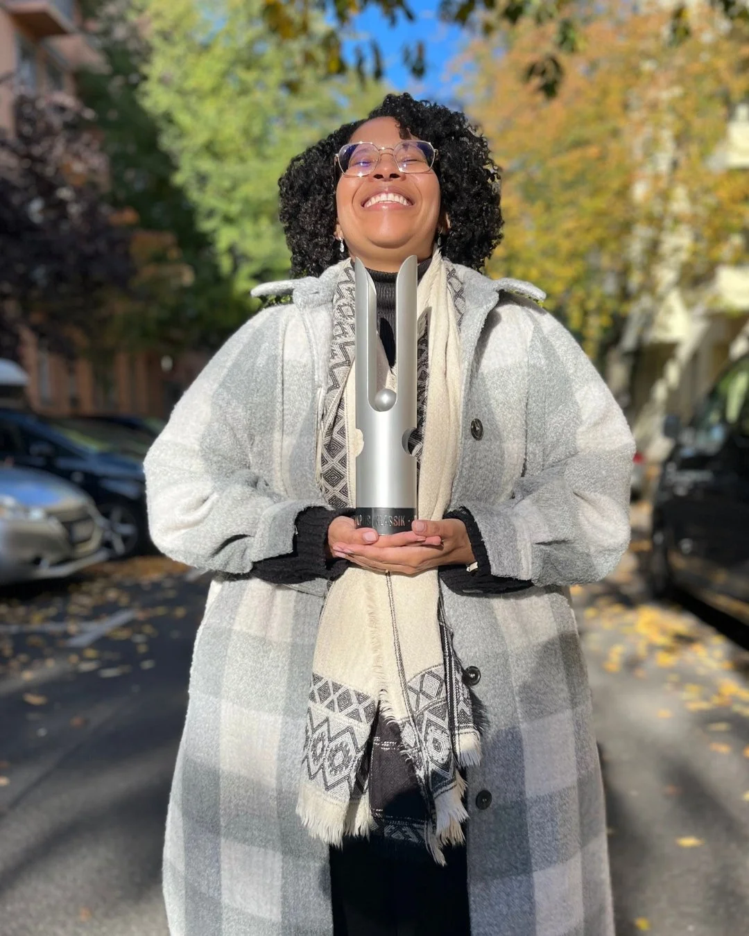 Over the years around this time of year I always saw all my colleagues and idols standing on the red carpet holding one of these awards and wished I could one day have the opportunity to wear a fancy gown with a nomination behind my name. This year I
