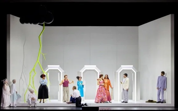 ZURICH/ Opera House: DIE FLEDERMAUS. "Happy is he who forgets what can no longer be changed." Premiere