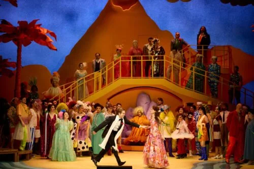 Coloratura fireworks sparkle in Zurich Opera’s intriguing new Die Fledermaus