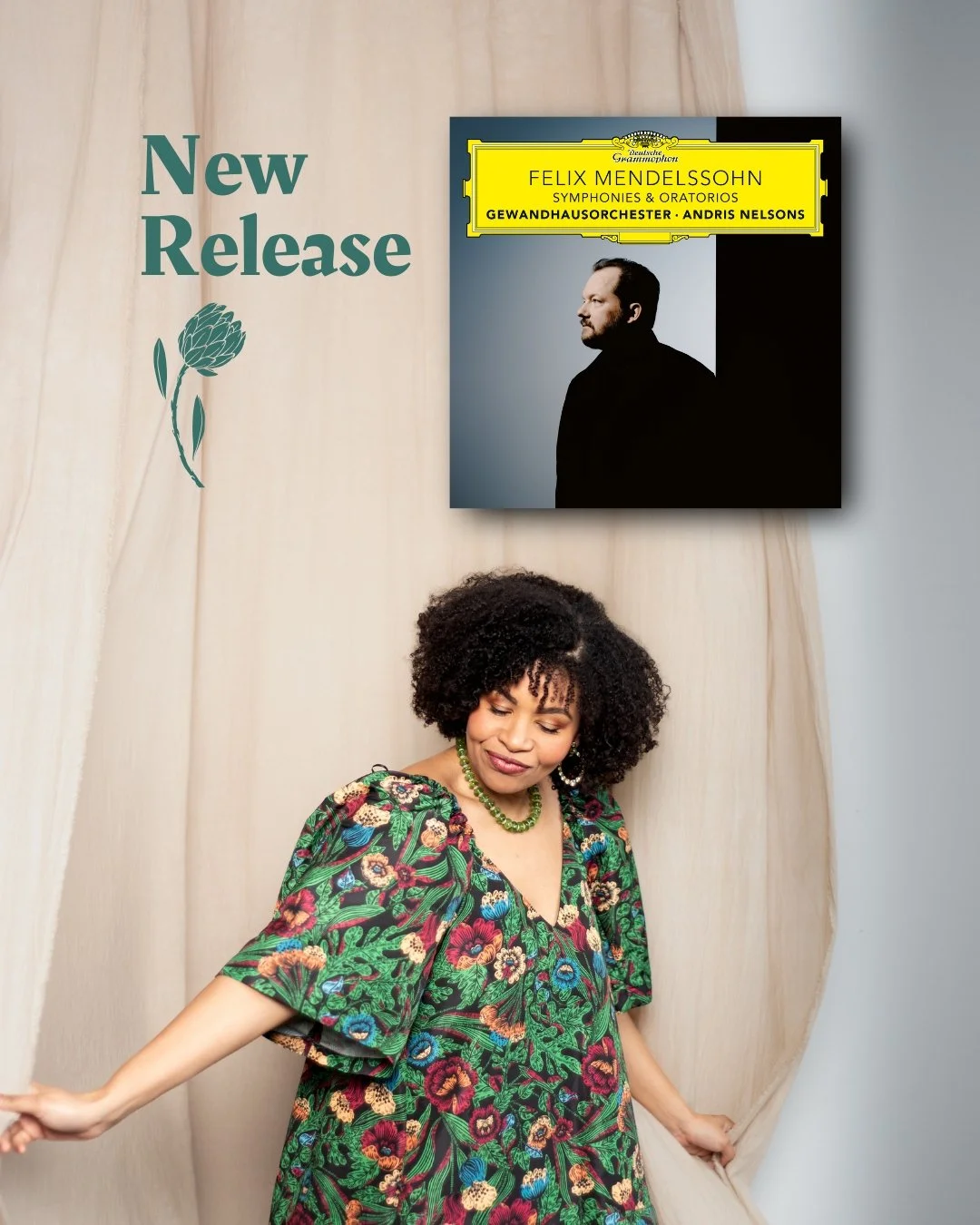 💿 New release alert!! I'm so excited to share that I am featured as a soloist on @dgclassics new album, FELIX MENDELSSOHN: Symphonies &amp; Oratorios. It was released today...make sure to go take a listen!
-
@gewandhausorchester @andrisnelsons #newr