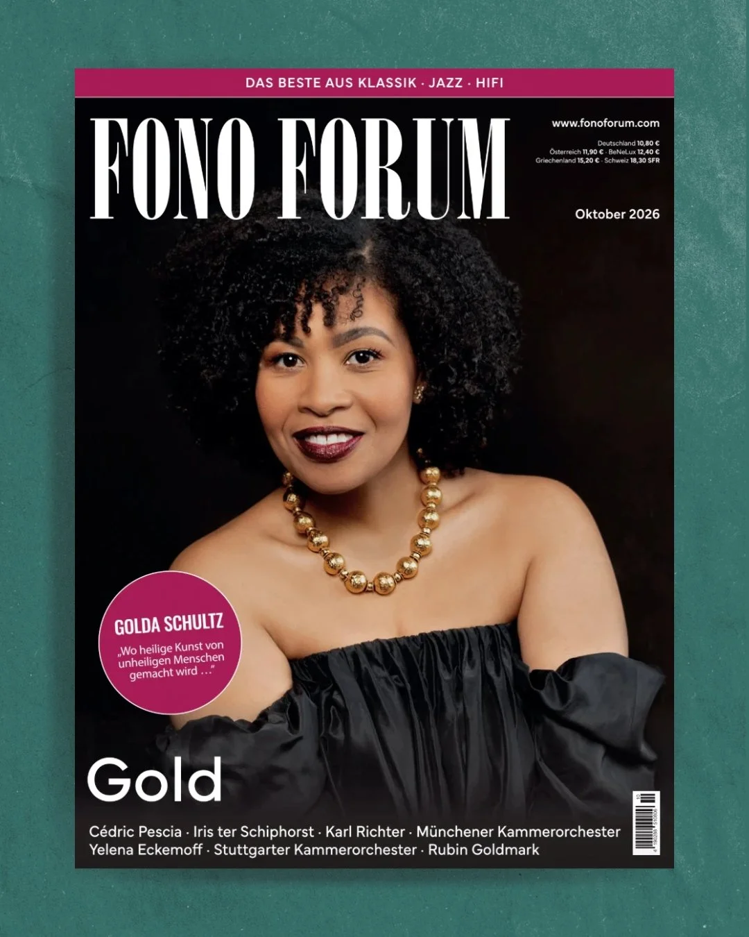 I'm a cover girl!! Make sure to snag the October issue of @fonoforumm to read my interview 📰

📷 @vittoriogrec
👗 @becky_malinsky
💄 @itsheathwithanh
-
#proudlysouthafrican #operasinger #magazine