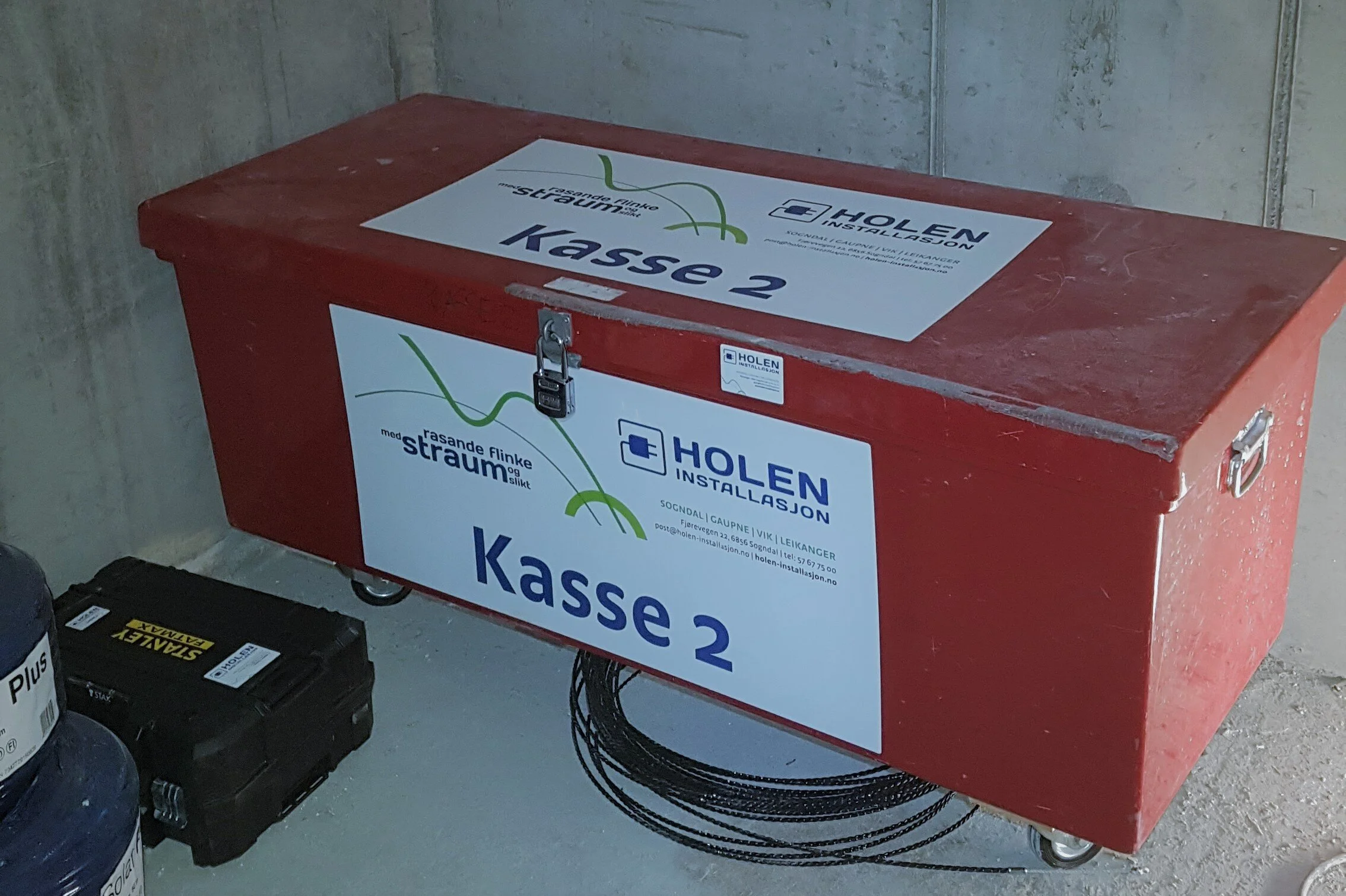 Prosjektkassar og fellesverktøy