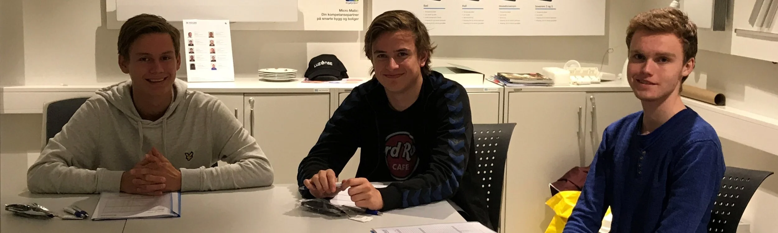 Erlend, Grunde og Adrian