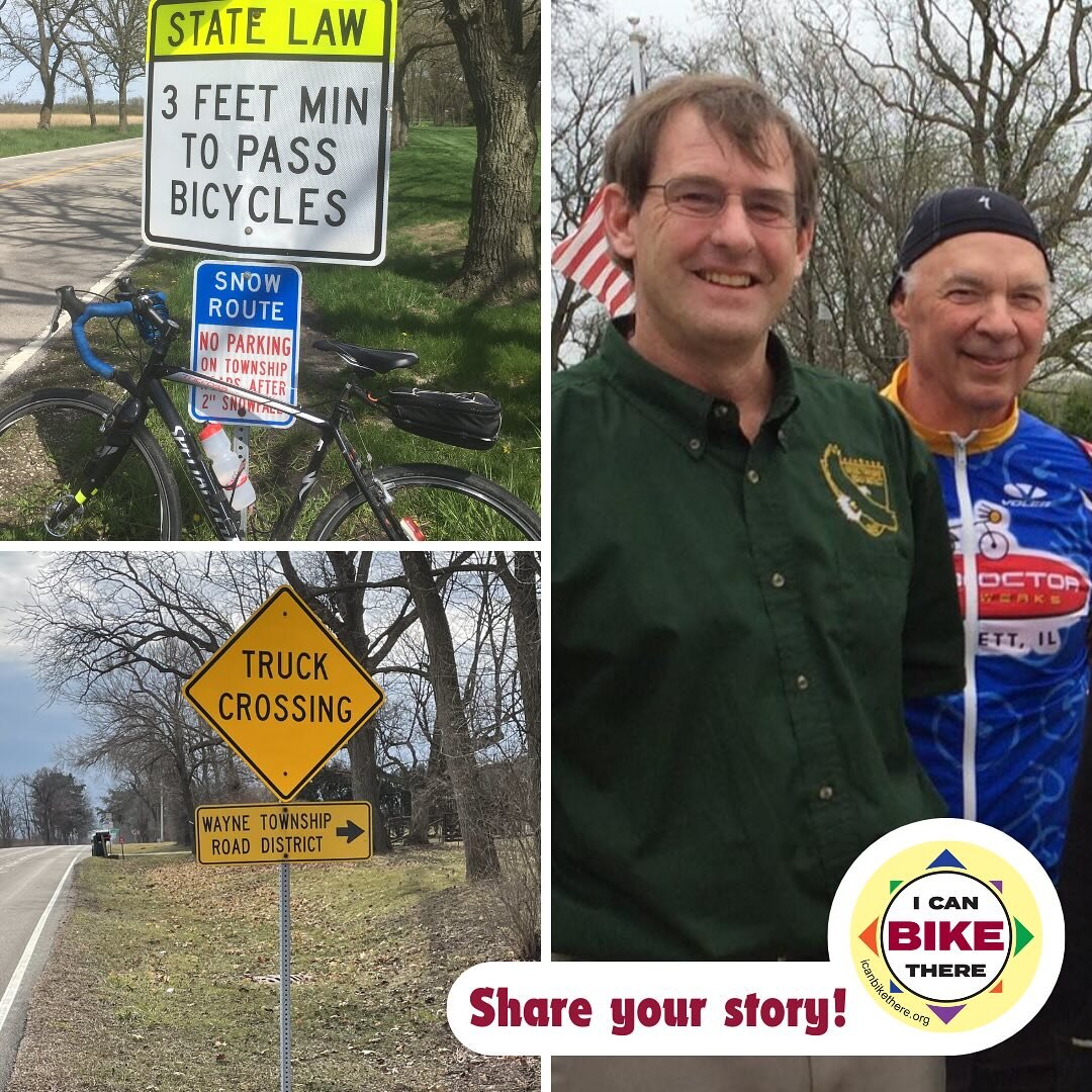 Terry recently pedaled on over to the Wayne Township Road District on his @iamspecialized Rock Hopper. Wayne Township Road District builds local side paths with connecting jurisdictions. In the last four years they have cooperatively built side paths
