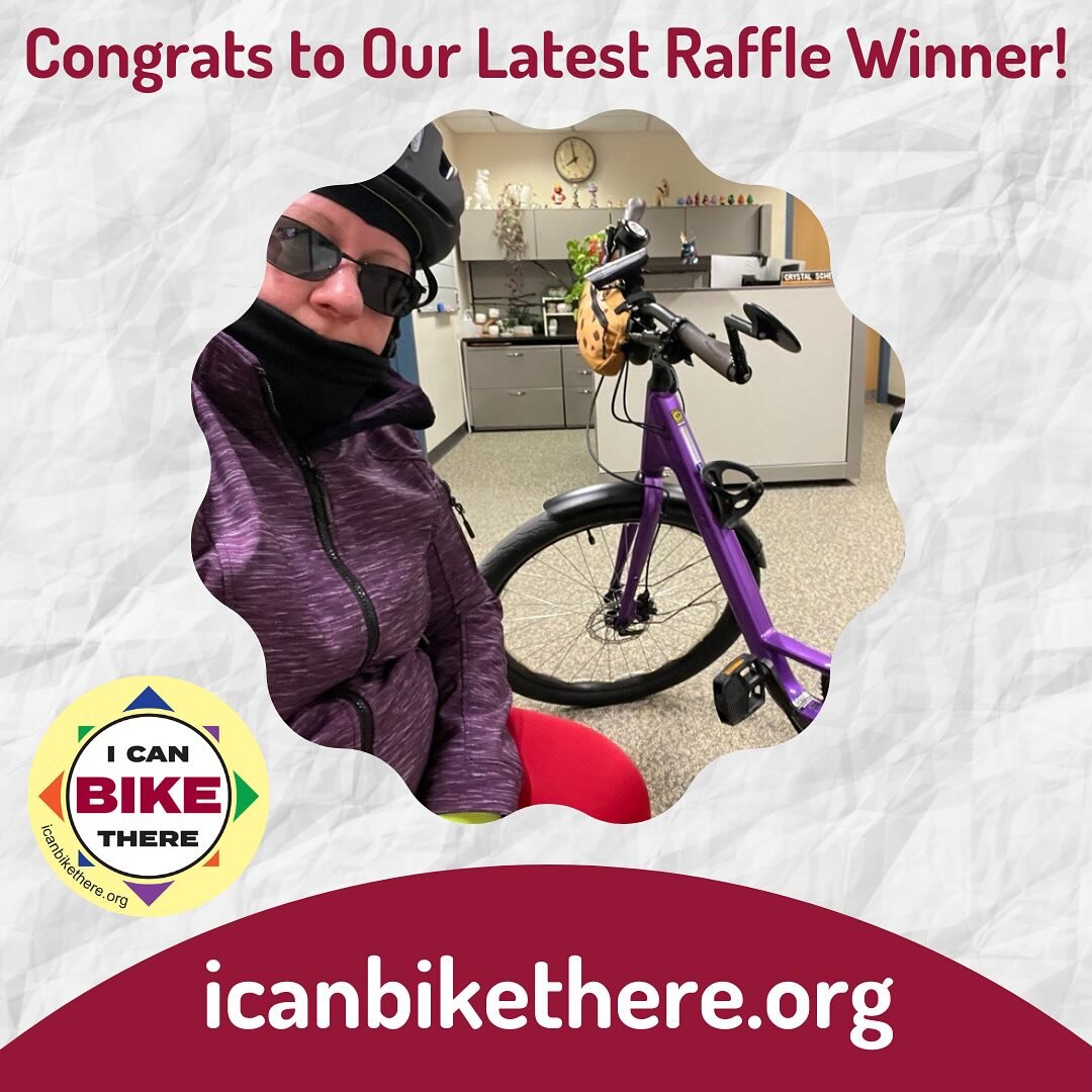 Congratulations to Crystal for winning our most recent raffle! We&rsquo;ll be sending her a pair of @lookcycle platform pedals and a tub of chamois cream 😱🤗🚲

Keep those @icanbikethere2 photos and stories coming. Leading by example is as easy as 1
