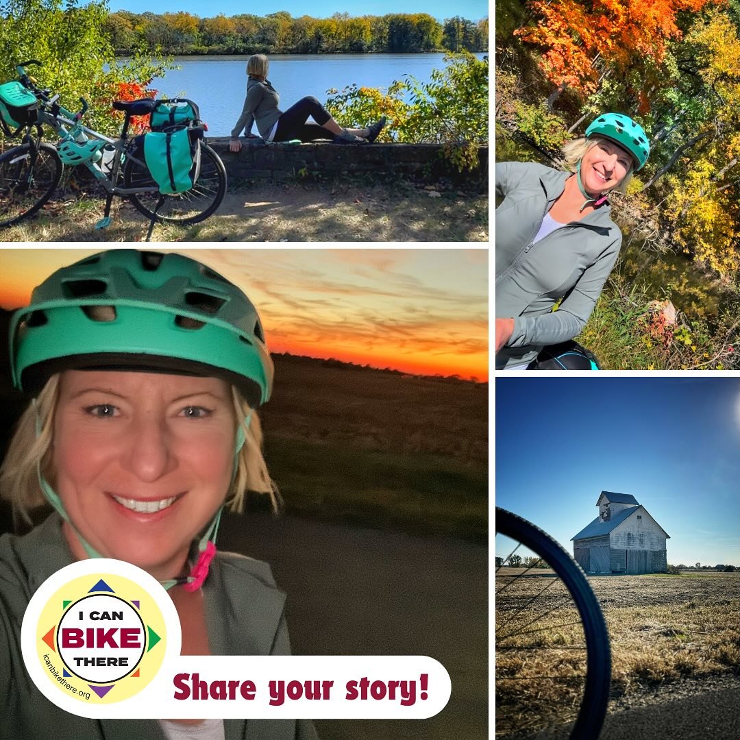 Christine wanted to see the autumn colors on the I&amp;M Canal trail, so instead of driving to the trailhead she rode my bike there. It was such a beautiful day, she kept going and continued her ride on the surrounding country roads, where she saw pi